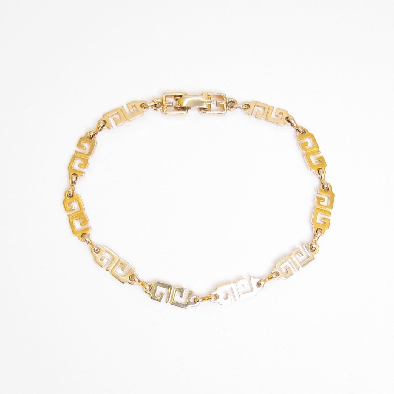 Givenchy Vintage GG Logo Golden Bracelet