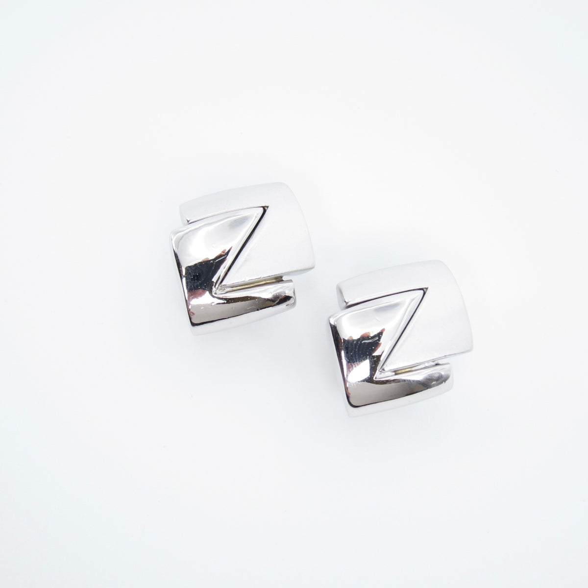 Givenchy 中古幾何 G 字耳夾