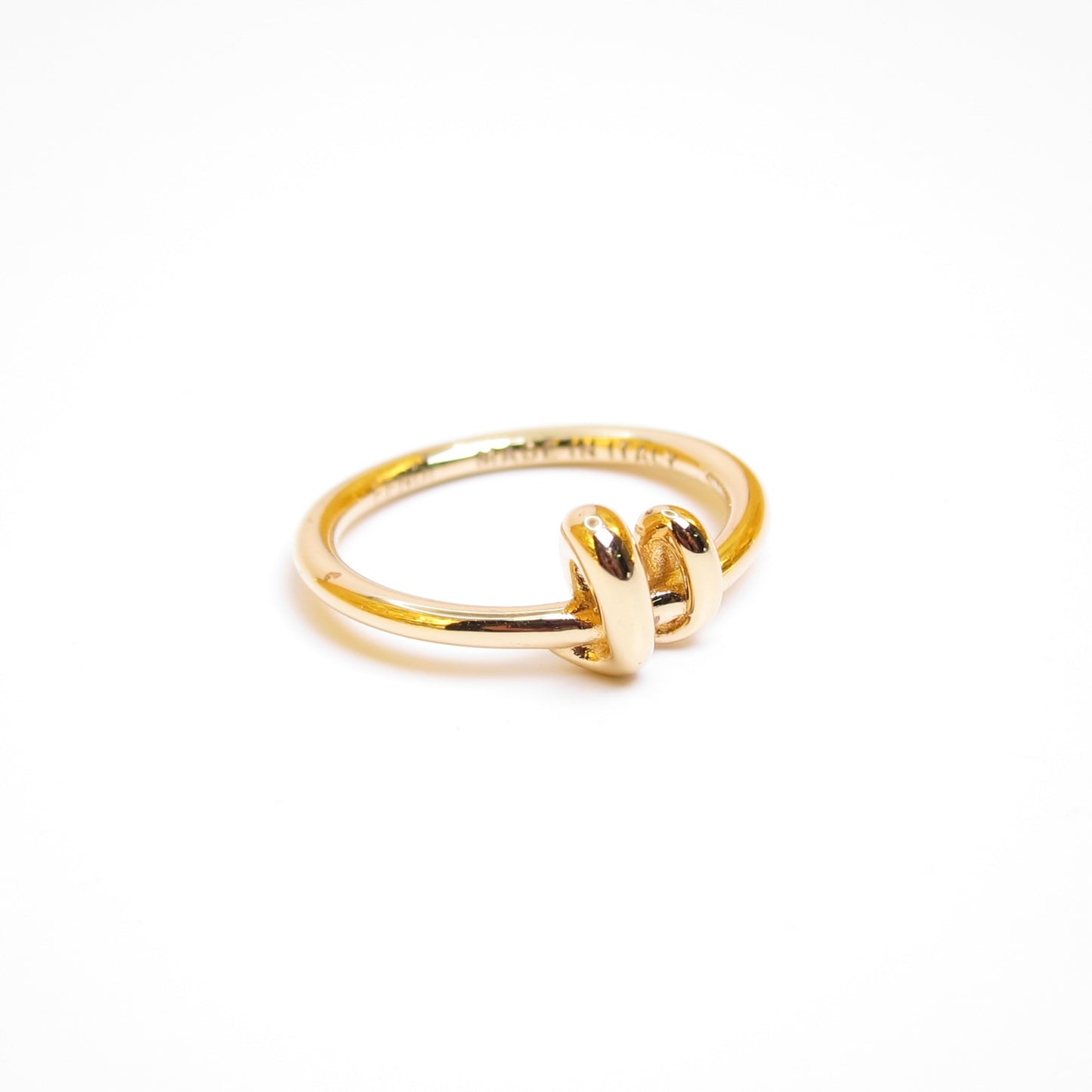 Fendi Vintage Filo Golden Ring