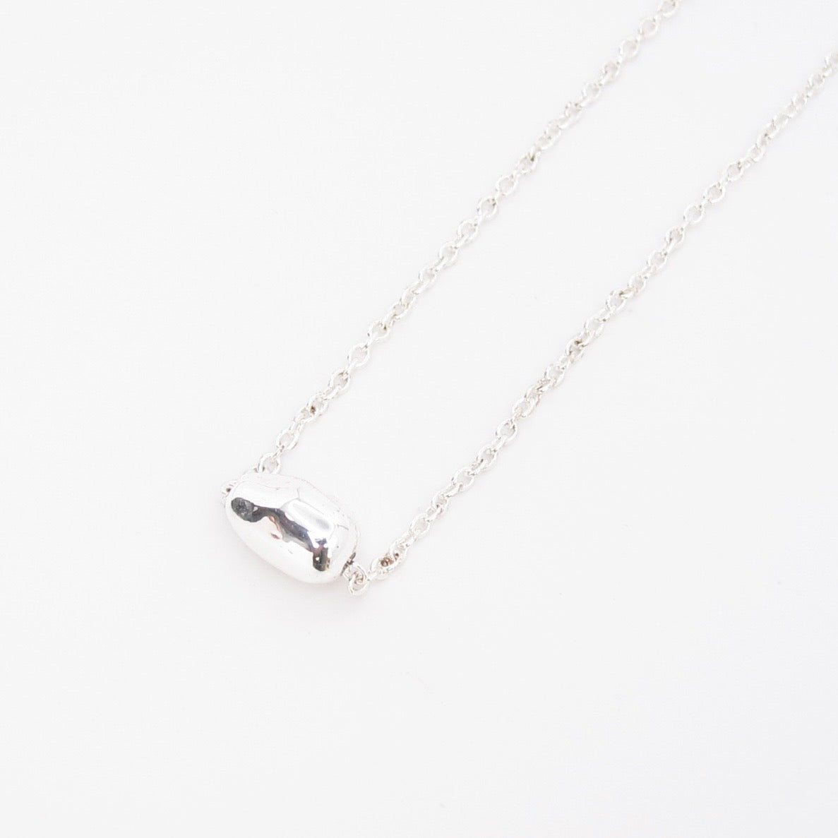 Monet Vintage Stylish Silver Necklace