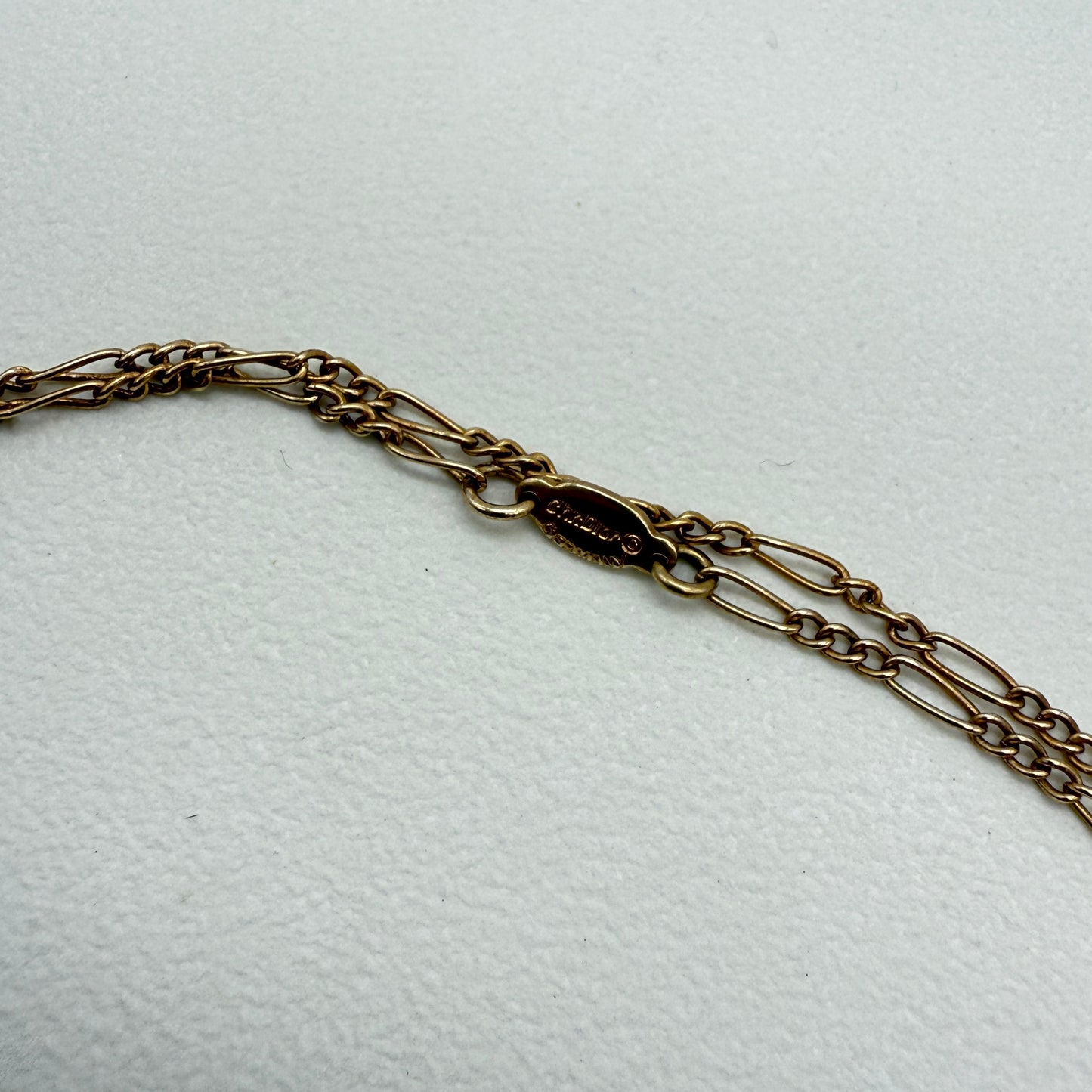 Christian Dior Vintage Stylish Golden Long Necklace