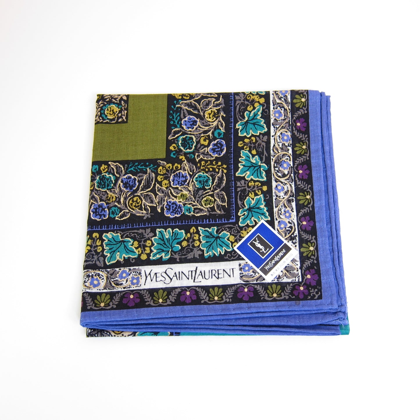 Yves Saint Laurent Vintage Unused Handkerchief