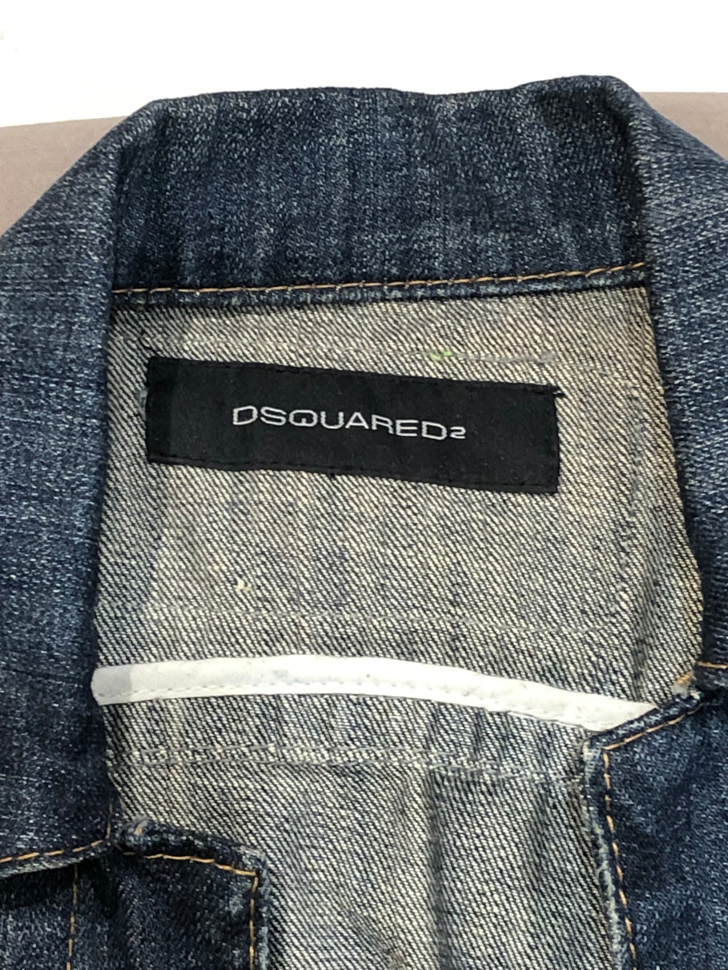 Dsquared2 Vintage Canada Patch Denim Jacket