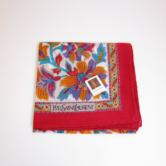 Yves Saint Laurent Vintage Unused Handkerchief