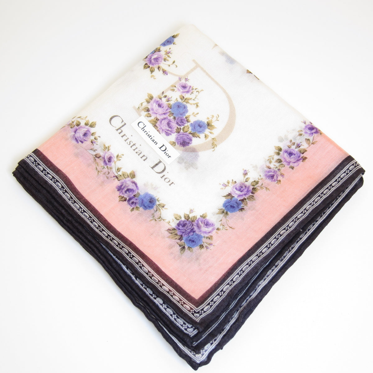Christian Dior 花卉印花手帕套裝