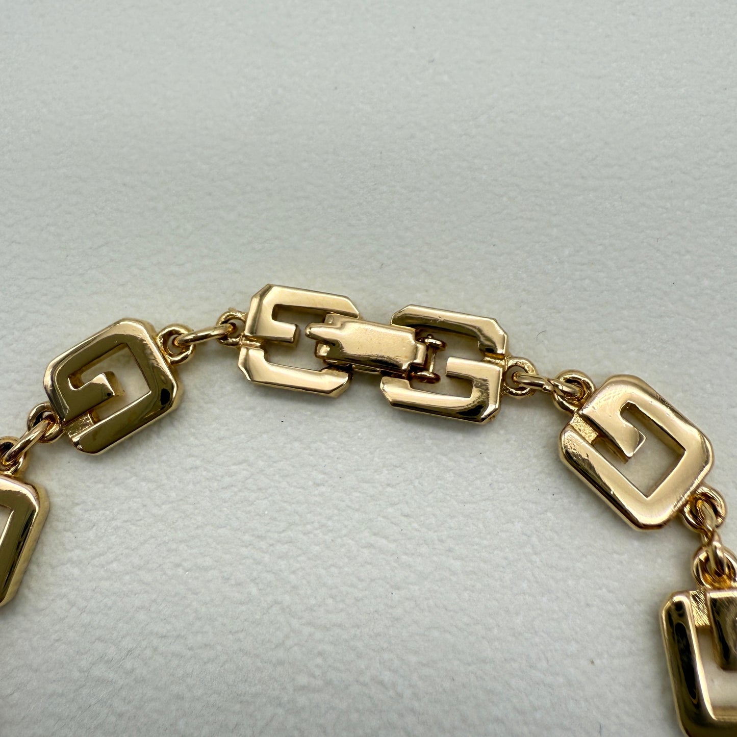 Givenchy Vintage G Logo Golden Bracelet