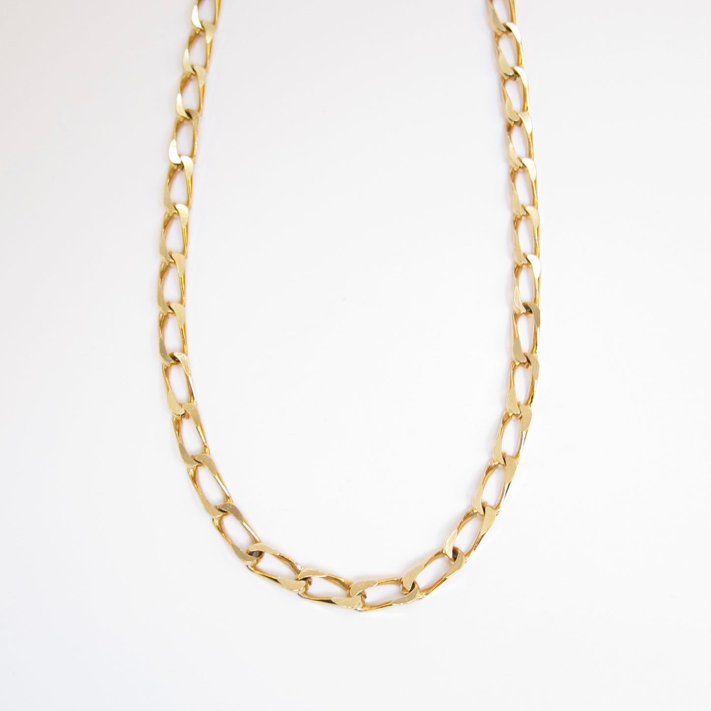 Givenchy Vintage Stylish Golden Link Chain Necklace