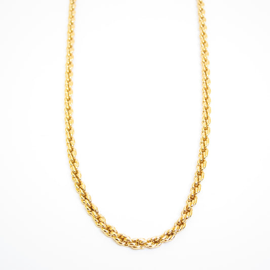 Christian Dior Vintage Stylish Golden Long Necklace