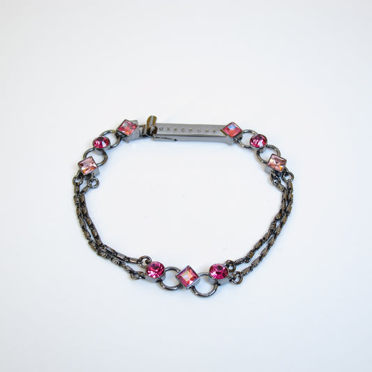 Givenchy Vintage Mulit Color Stone Space Grey Bracelet