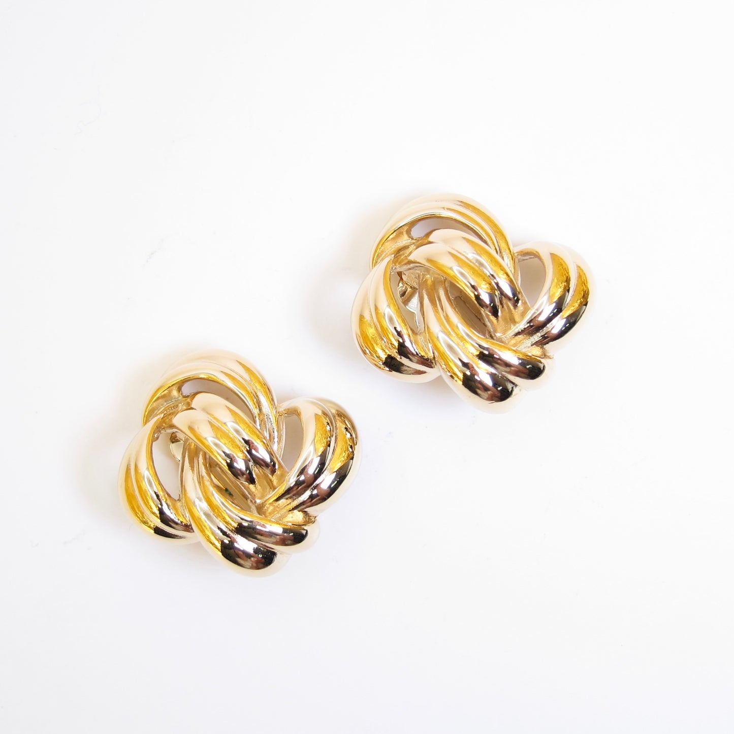 Givenchy Vintage Stylish Golden Clip-on Earrings