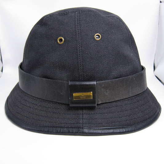 Gucci Vintage Black Demin Bucket Hat
