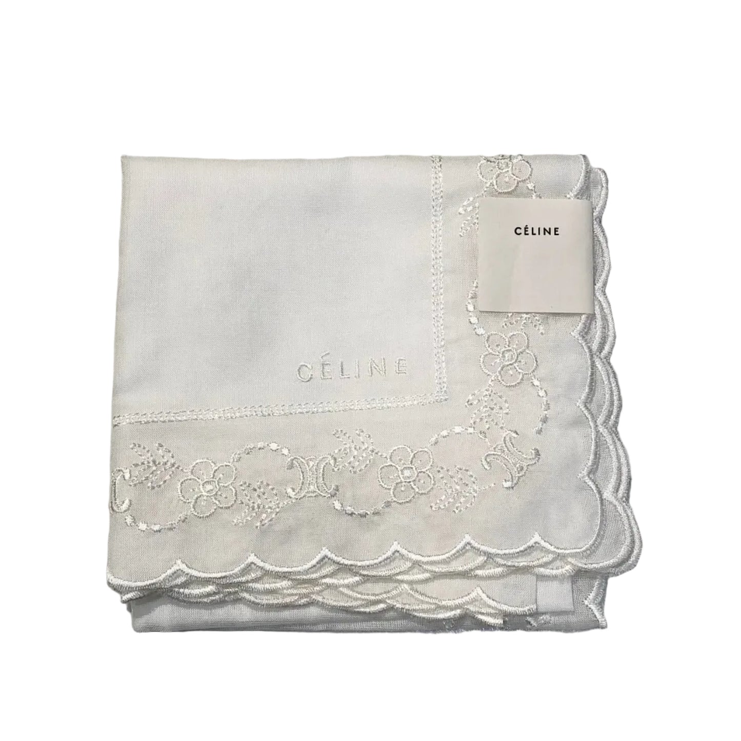 Celine Vintage Unused Handkerchief