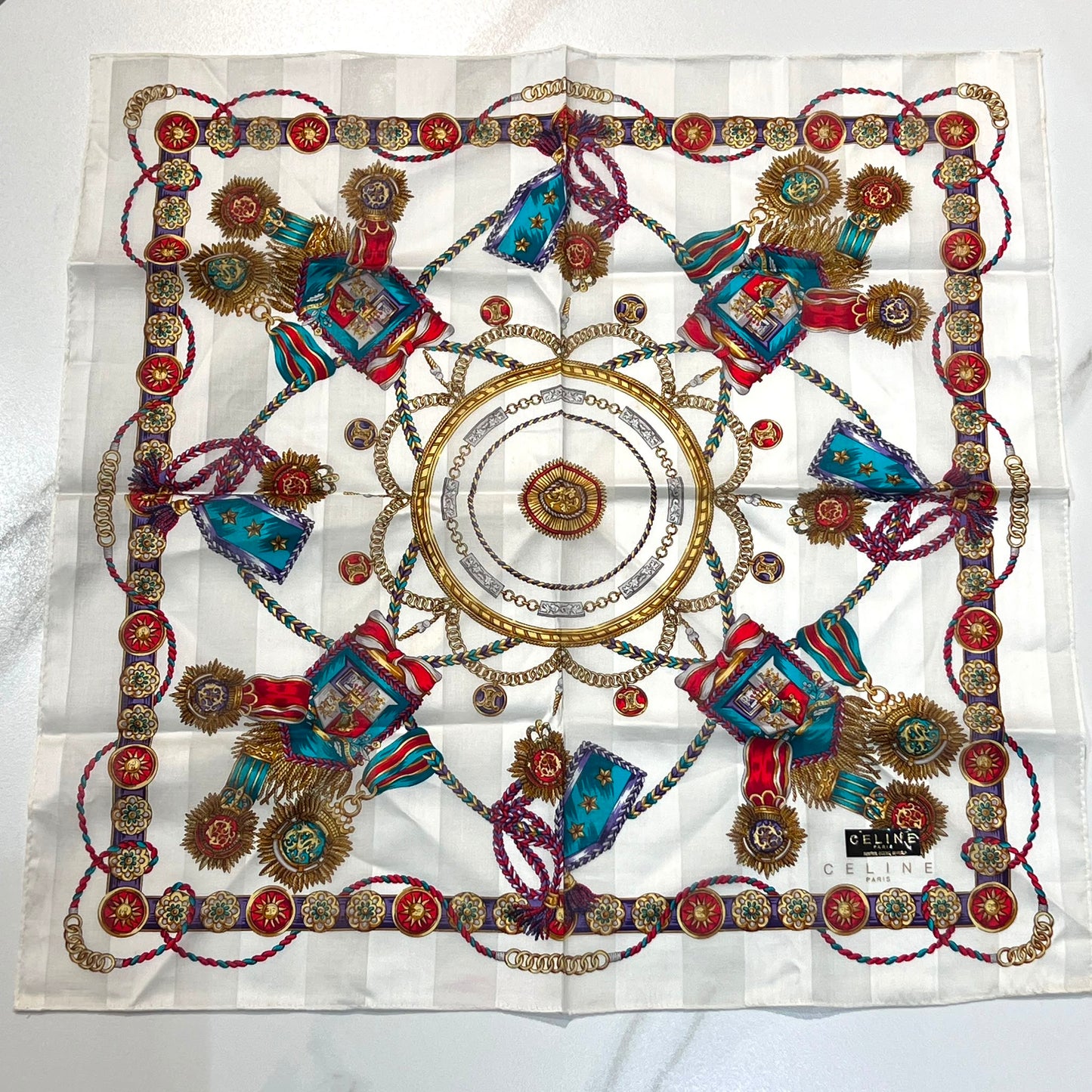 Celine Vintage Unused Handkerchief