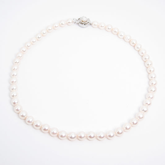 No Brand Vintage Akoya Pearl Necklace