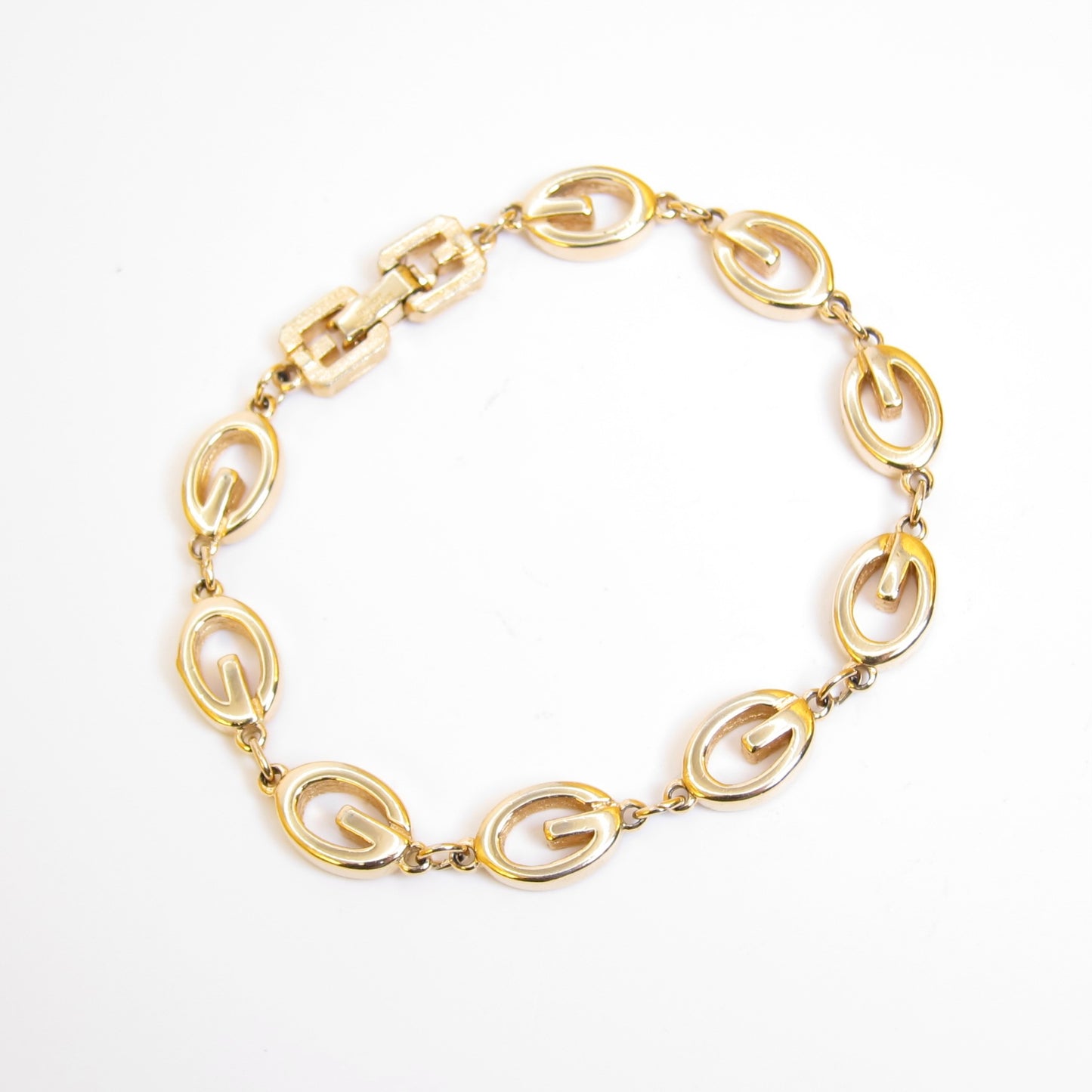 Givenchy Vintage G Logo Golden Bracelet