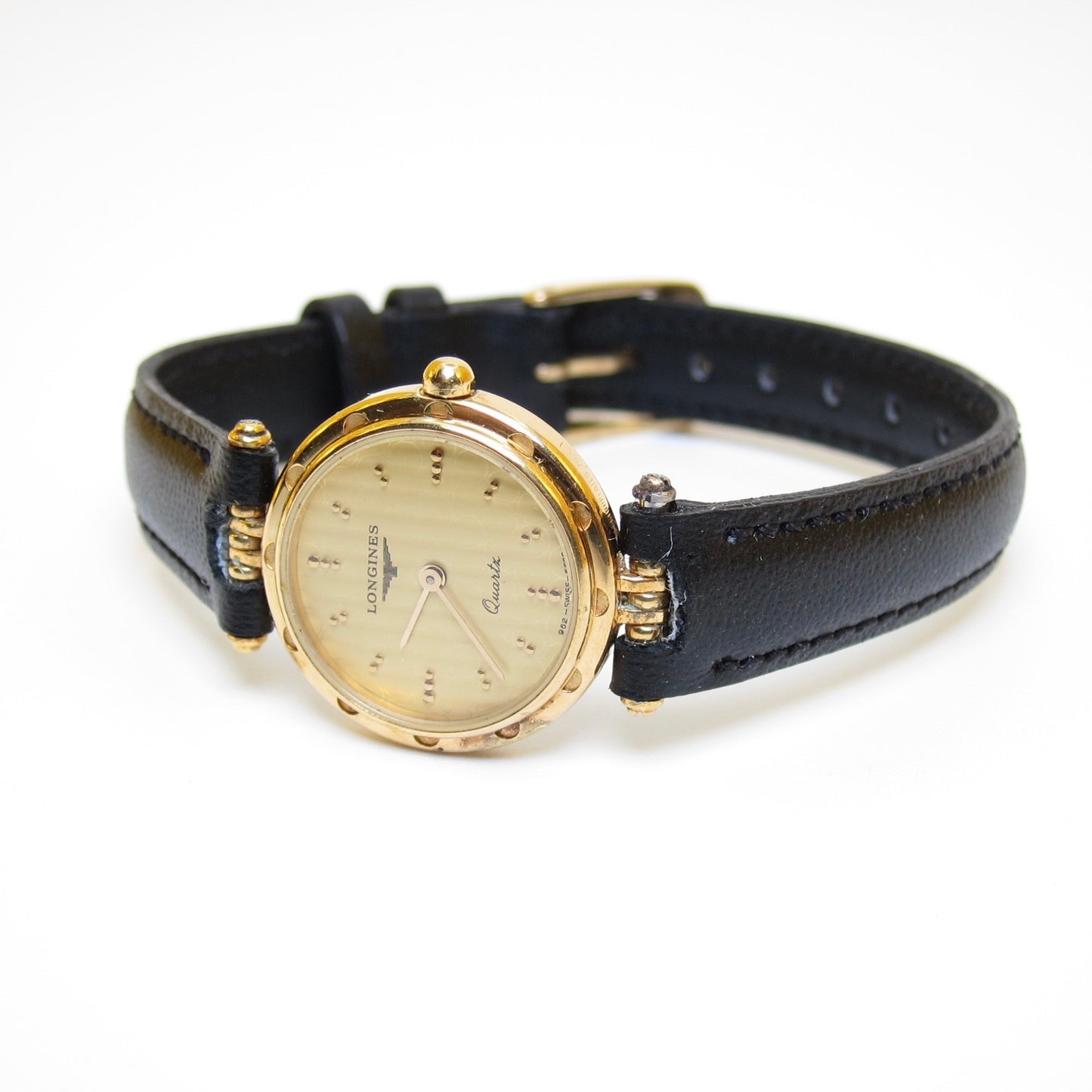 Longines Vintage Gold-Tone Round Quartz Watch