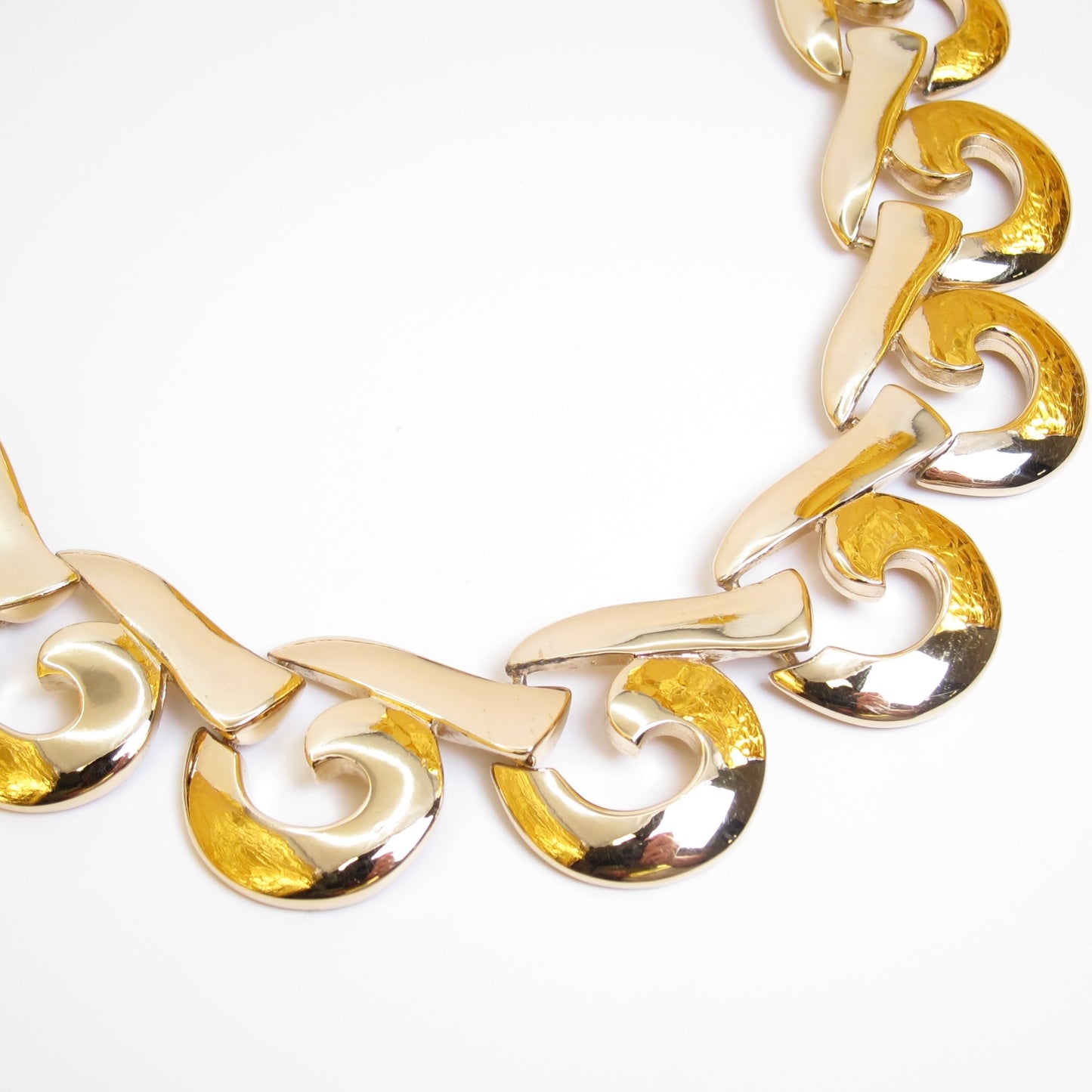 Givenchy Vintage G Logo Motif Golden Necklace
