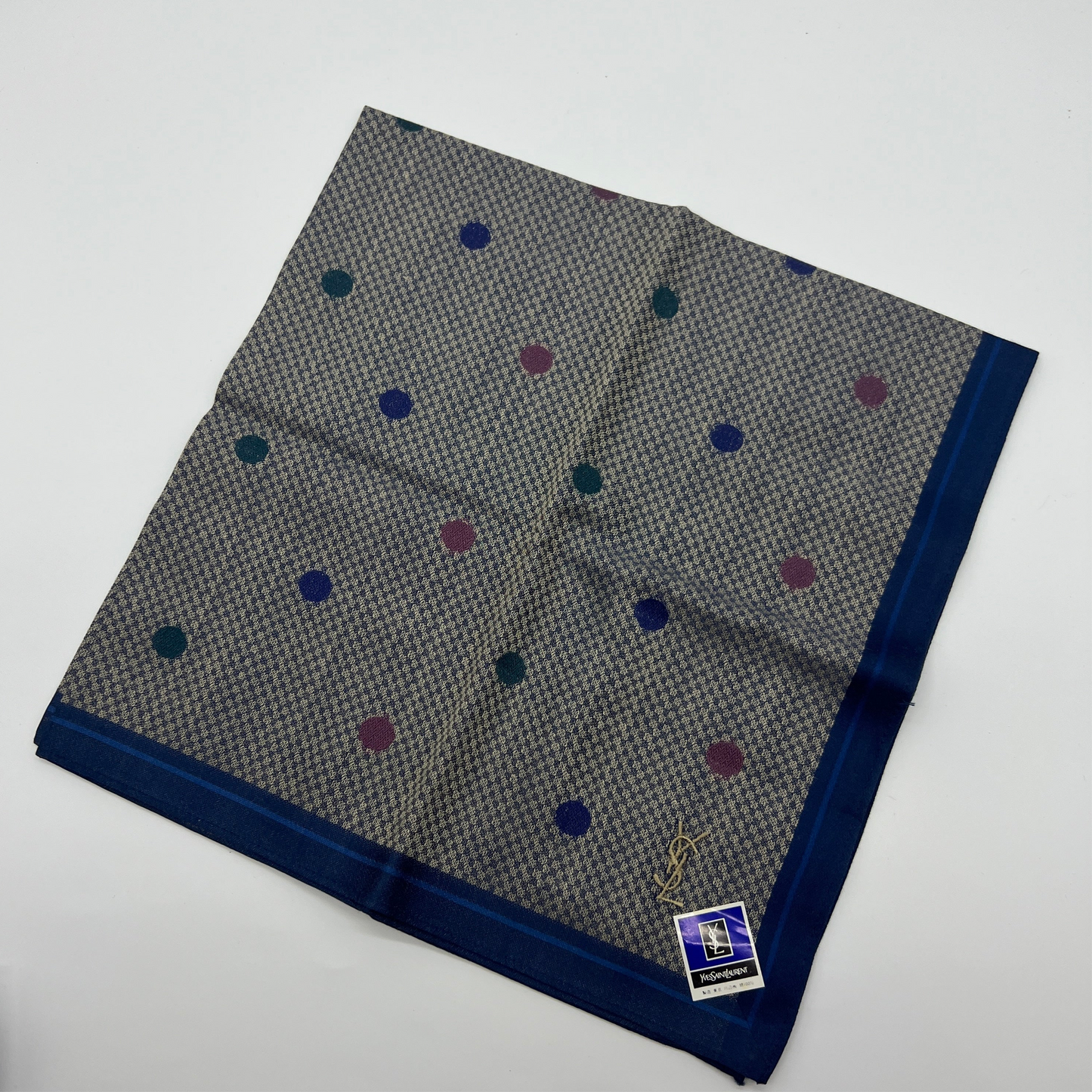 Yves Saint Laurent Vintage Unused Handkerchief