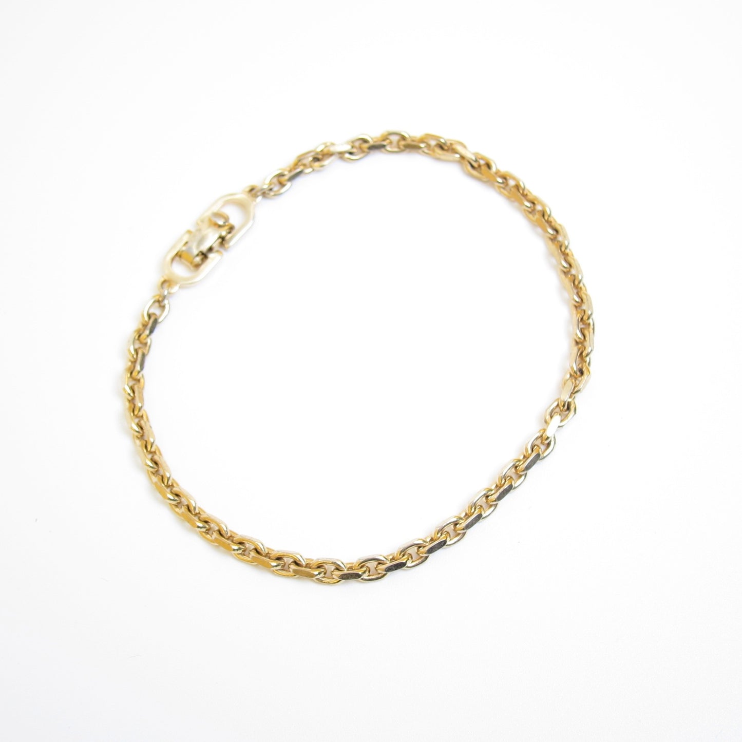 Christian Dior Vintage Gold-Tone Chain Bracelet