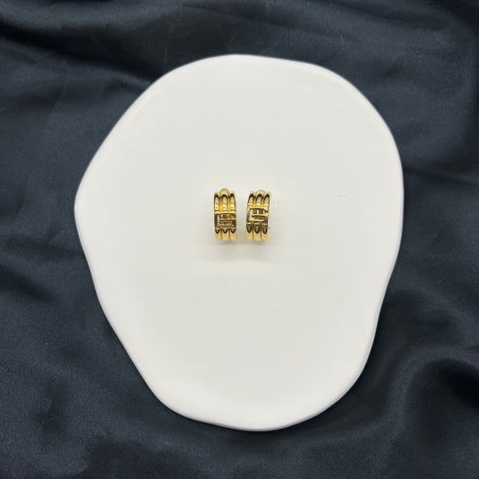 Givenchy G Logo Vintage Clip-On Earrings