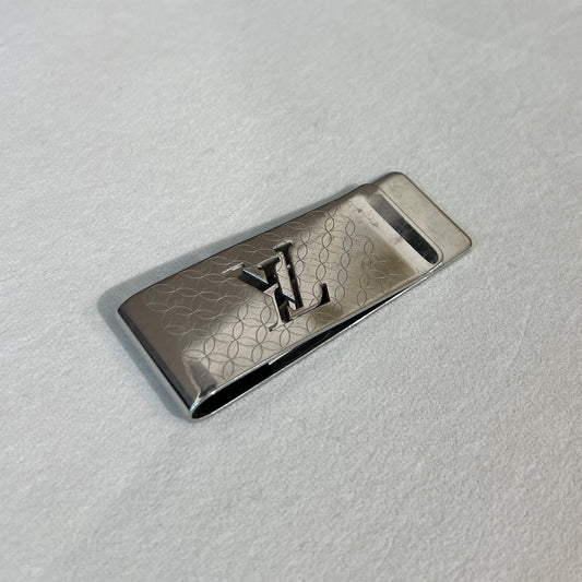 Louis Vuitton Vintage Champs Elysées Silver Money Clip