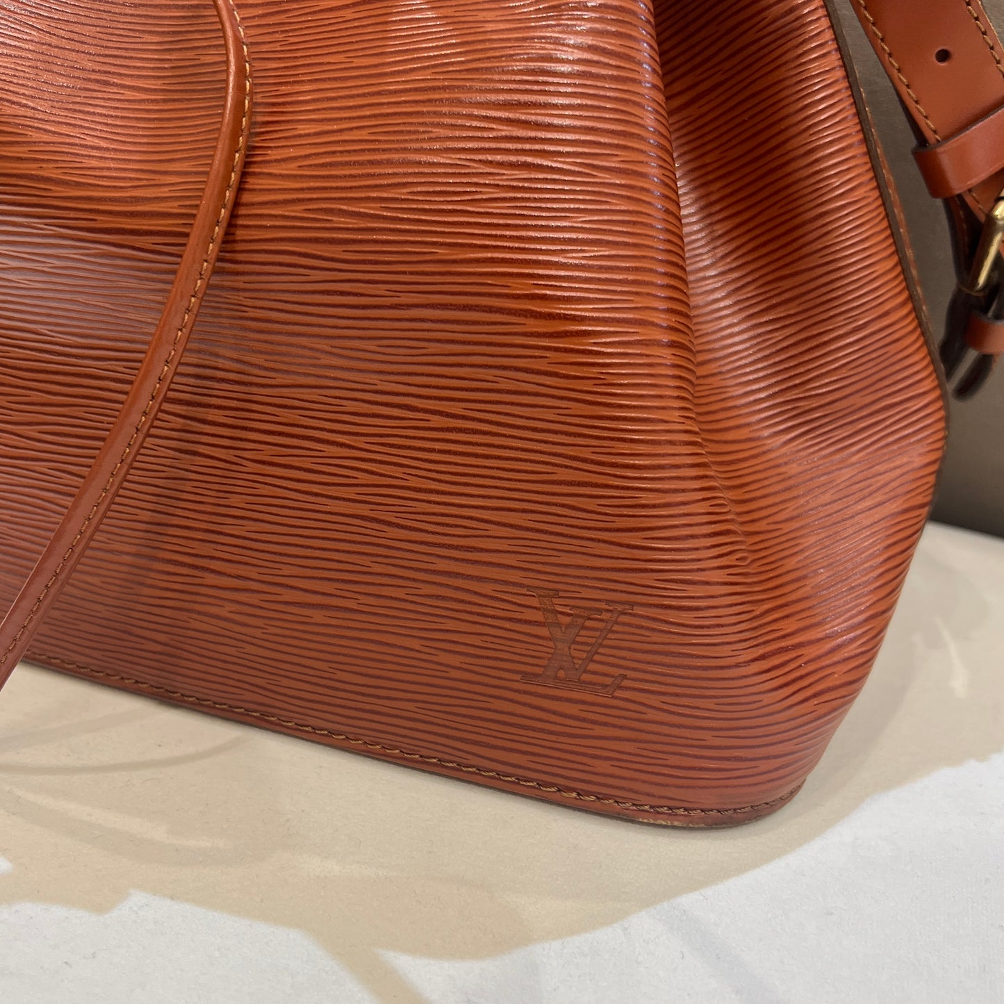 Louis Vuitton Vintage Brown Petite Noe Shoulder Bag