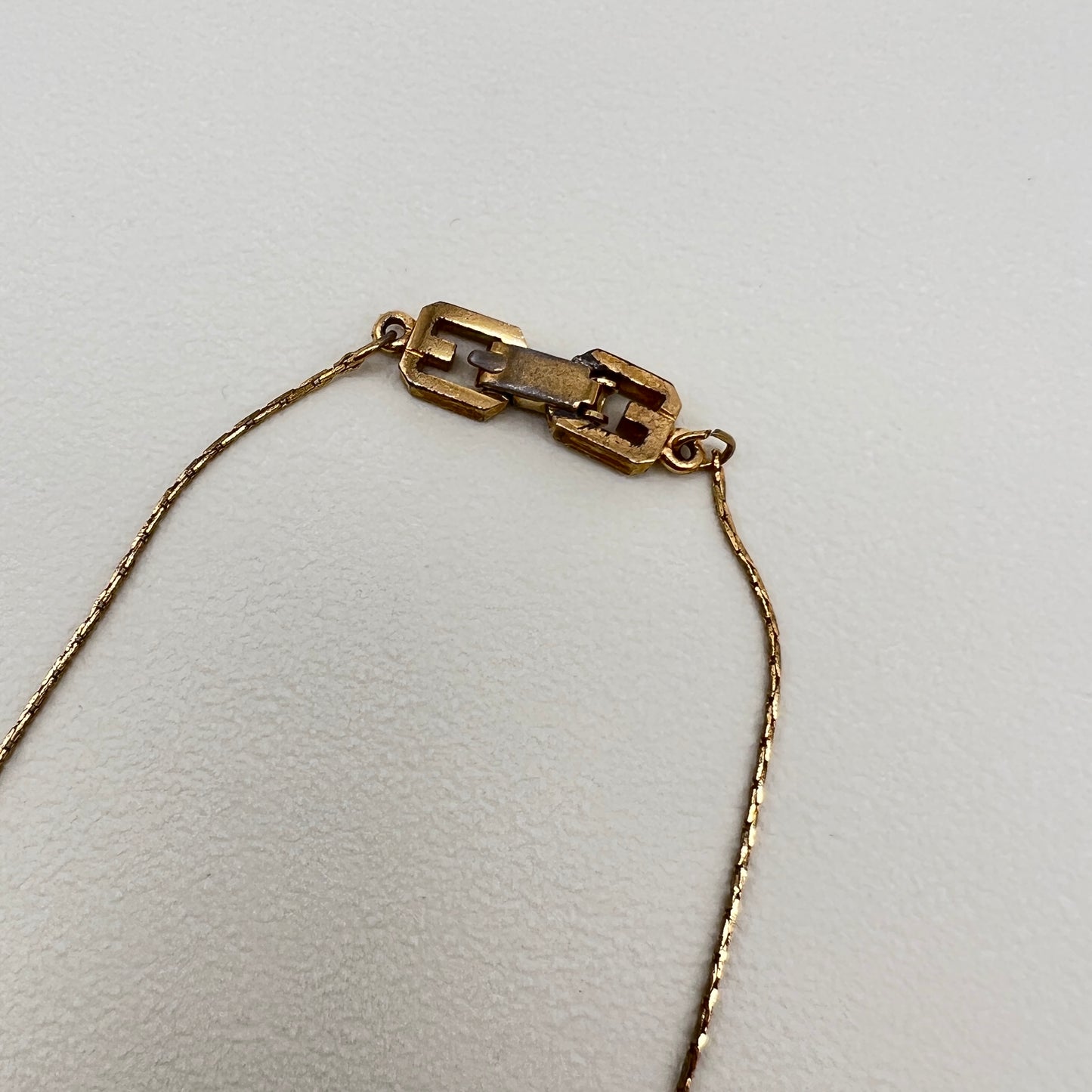 Givenchy Vintage G Logo Golden Necklace