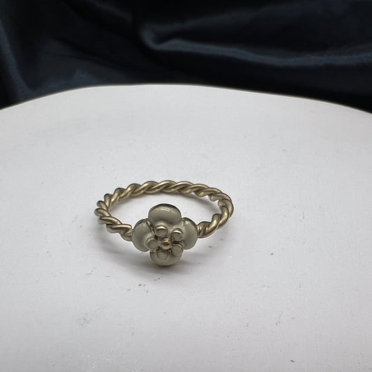 Chanel Vintage Camelia Ring #51