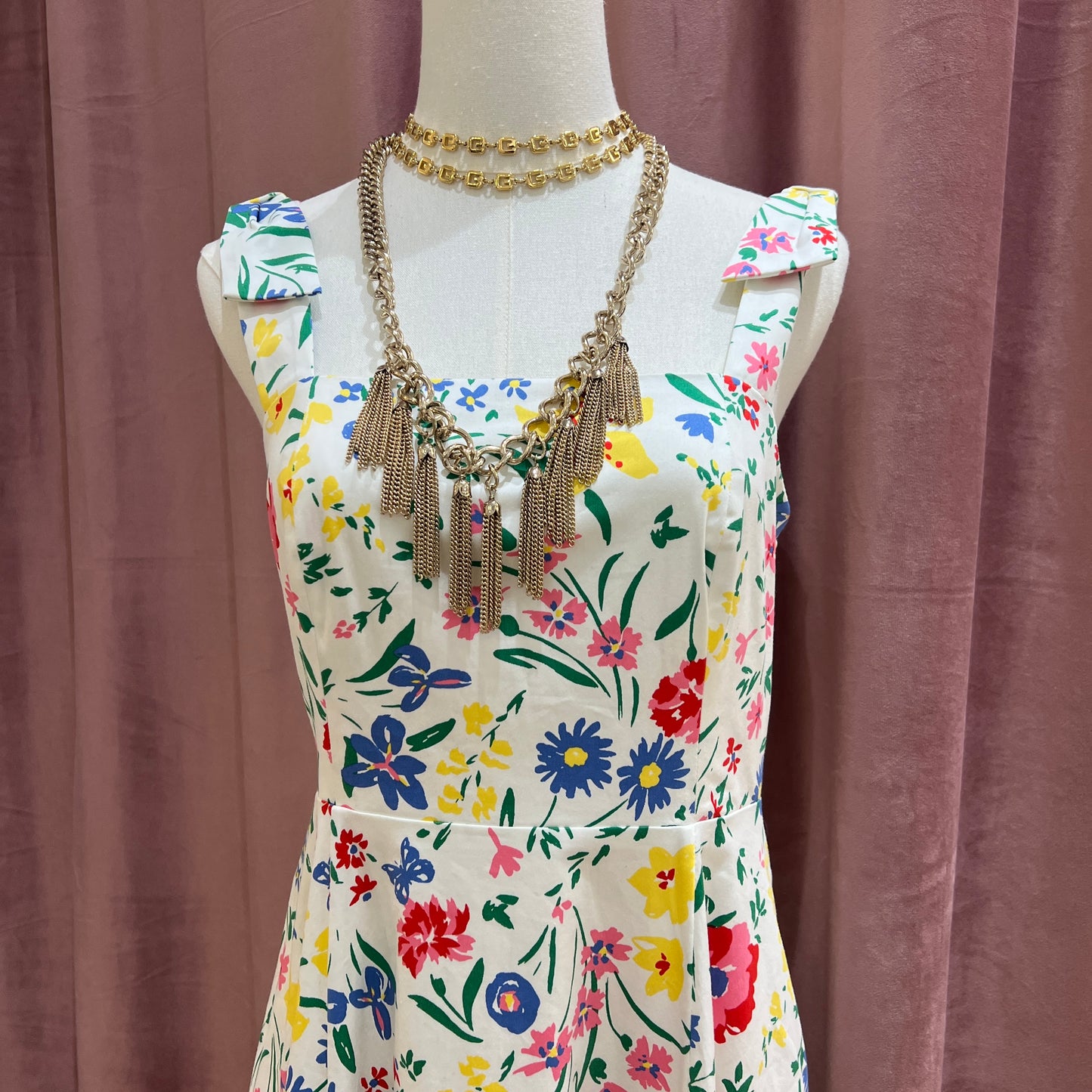 Kate Spade Vintage Garden Bouquet Long Dress