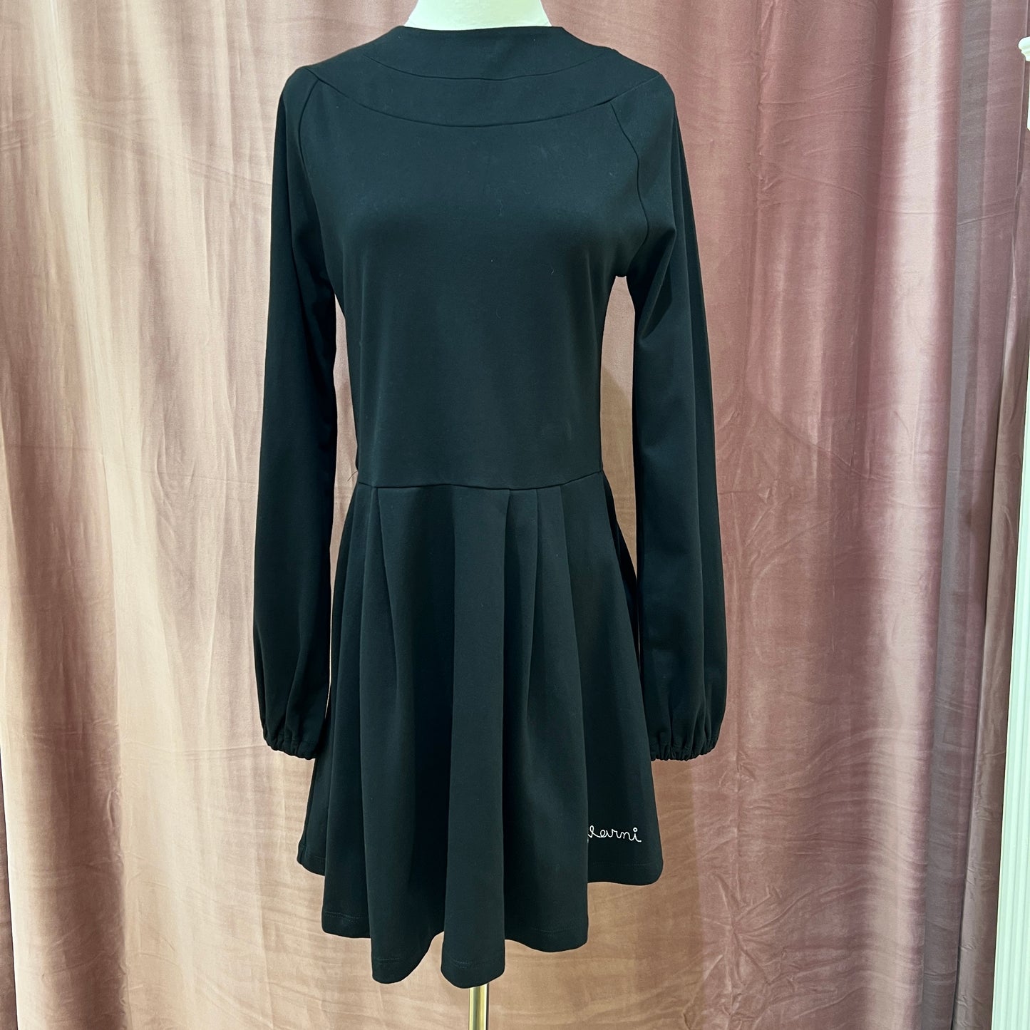 Marni Black Color Cotton Dress