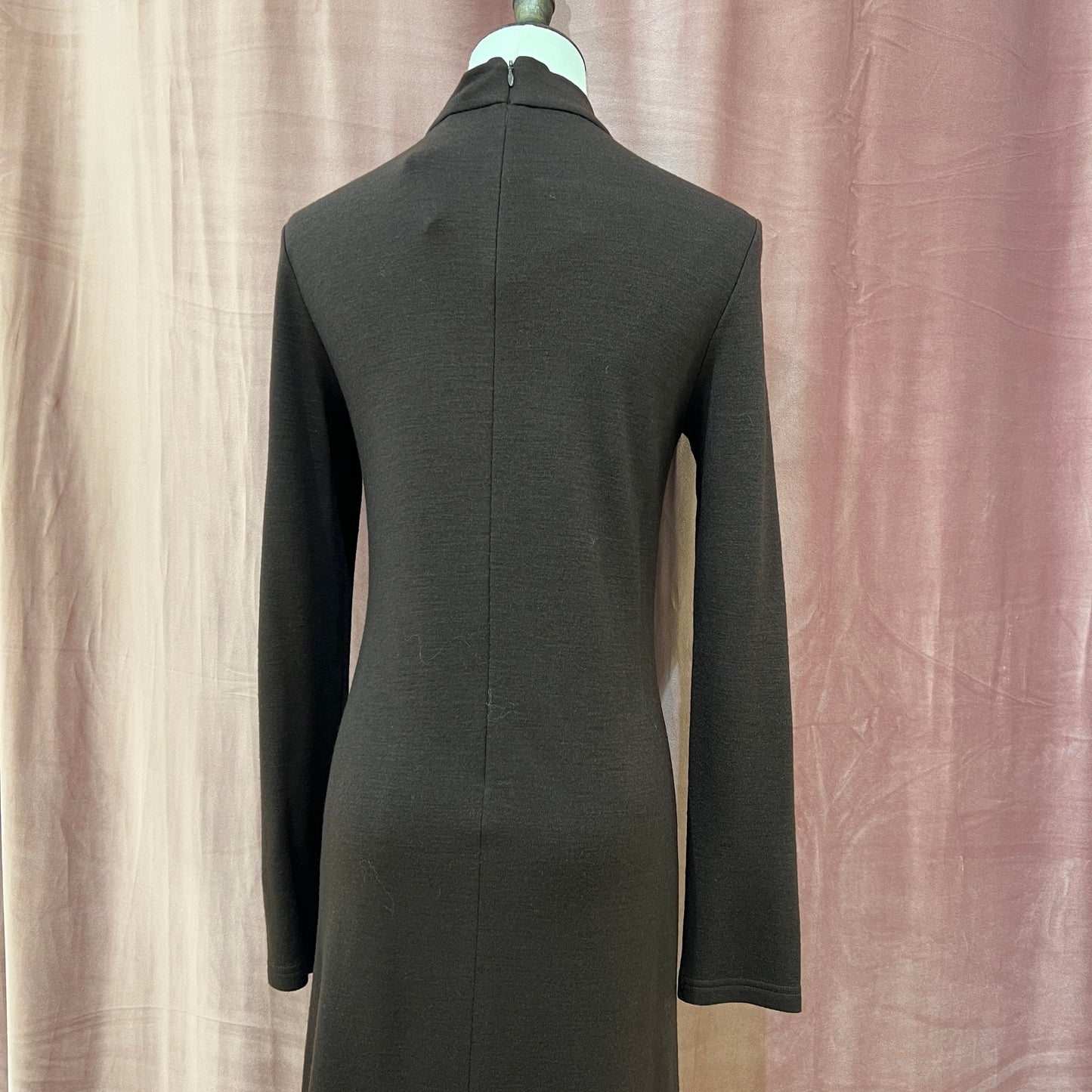 Balenciaga Vintage Brown Color Long Dress