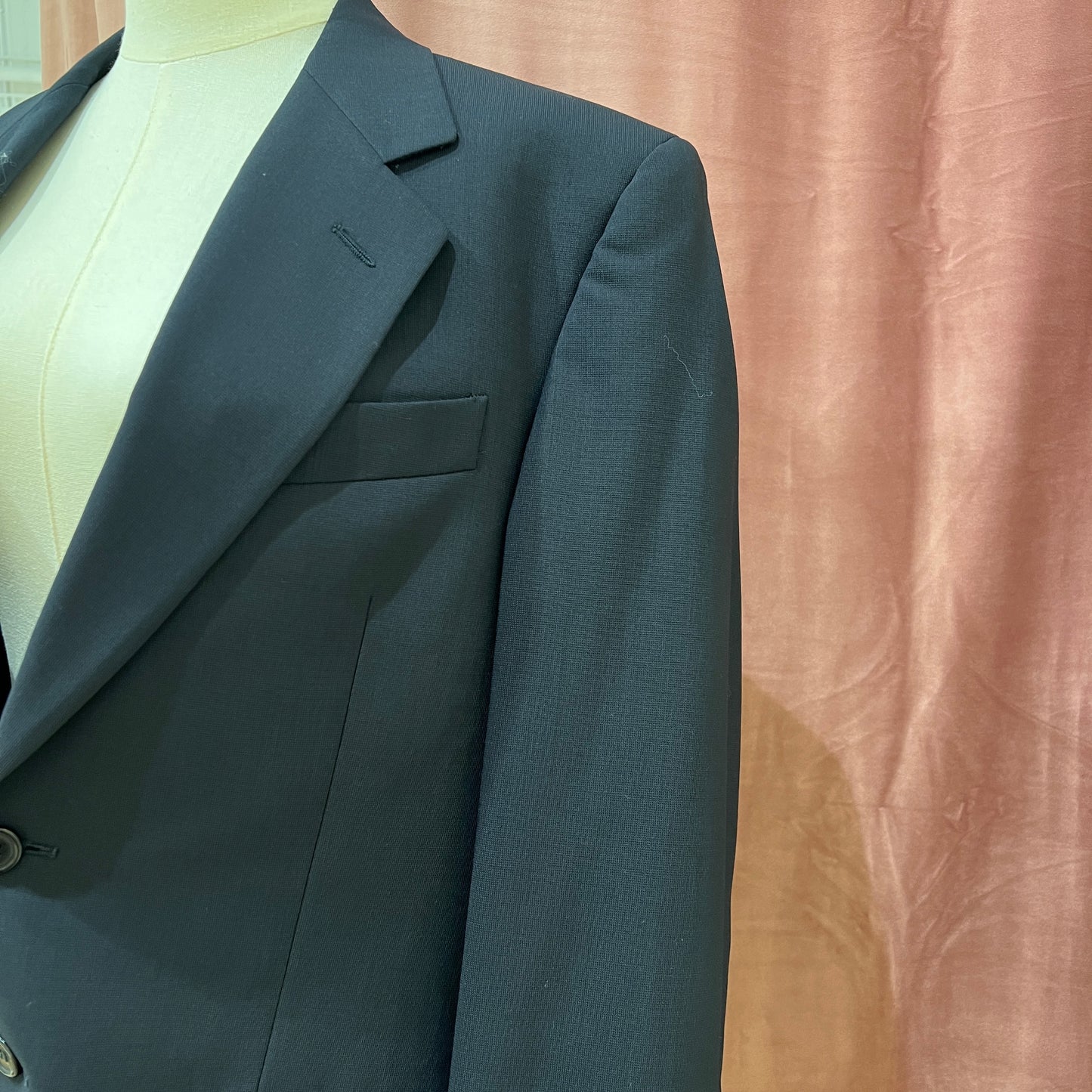 Fendi Vintage Navy Oversize Jacket