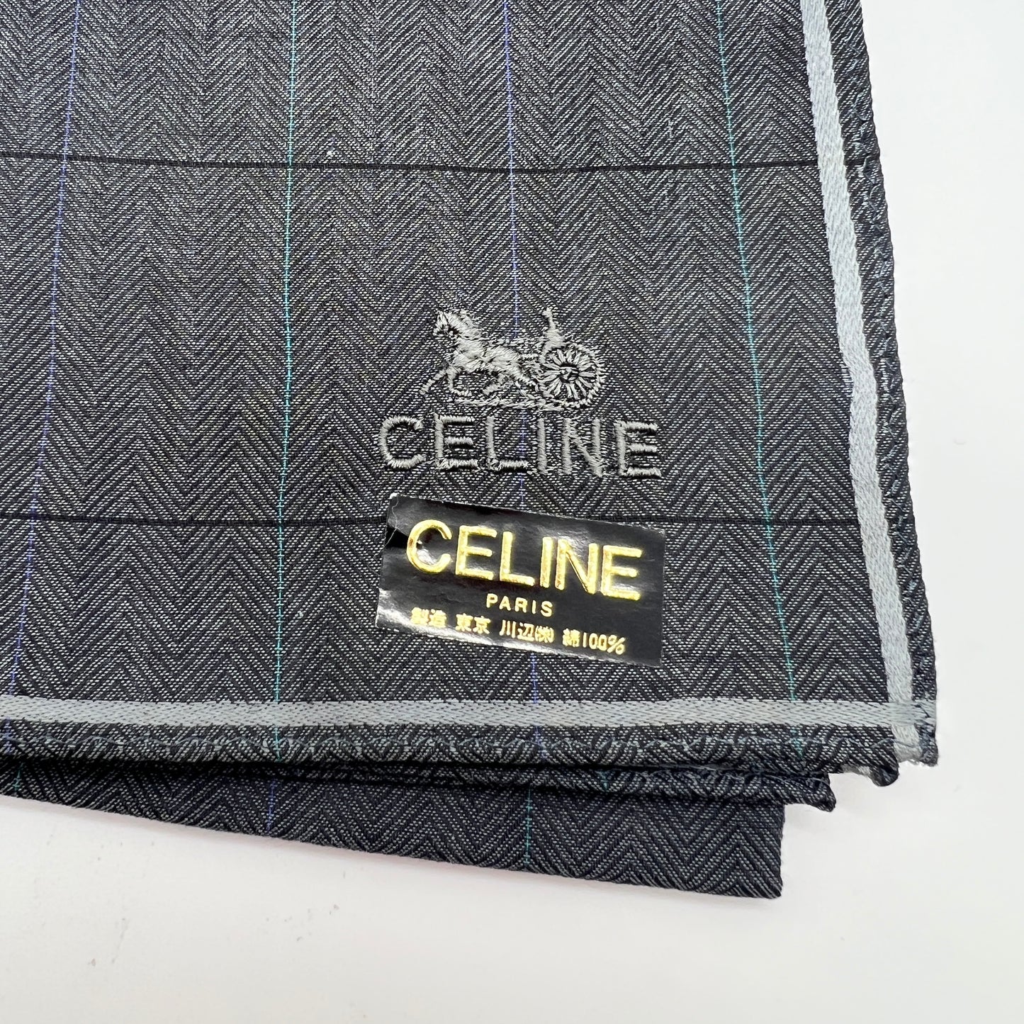 Celine Vintage Unused Handkerchief