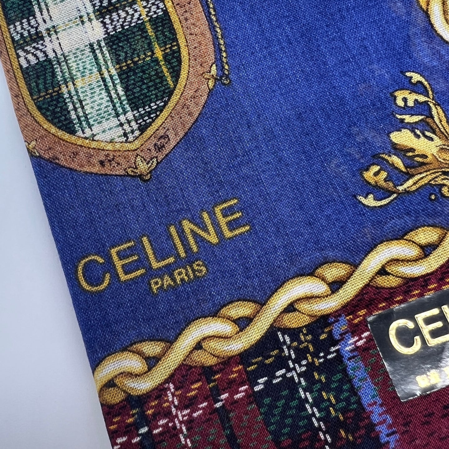 Celine Vintage Unused Handkerchief