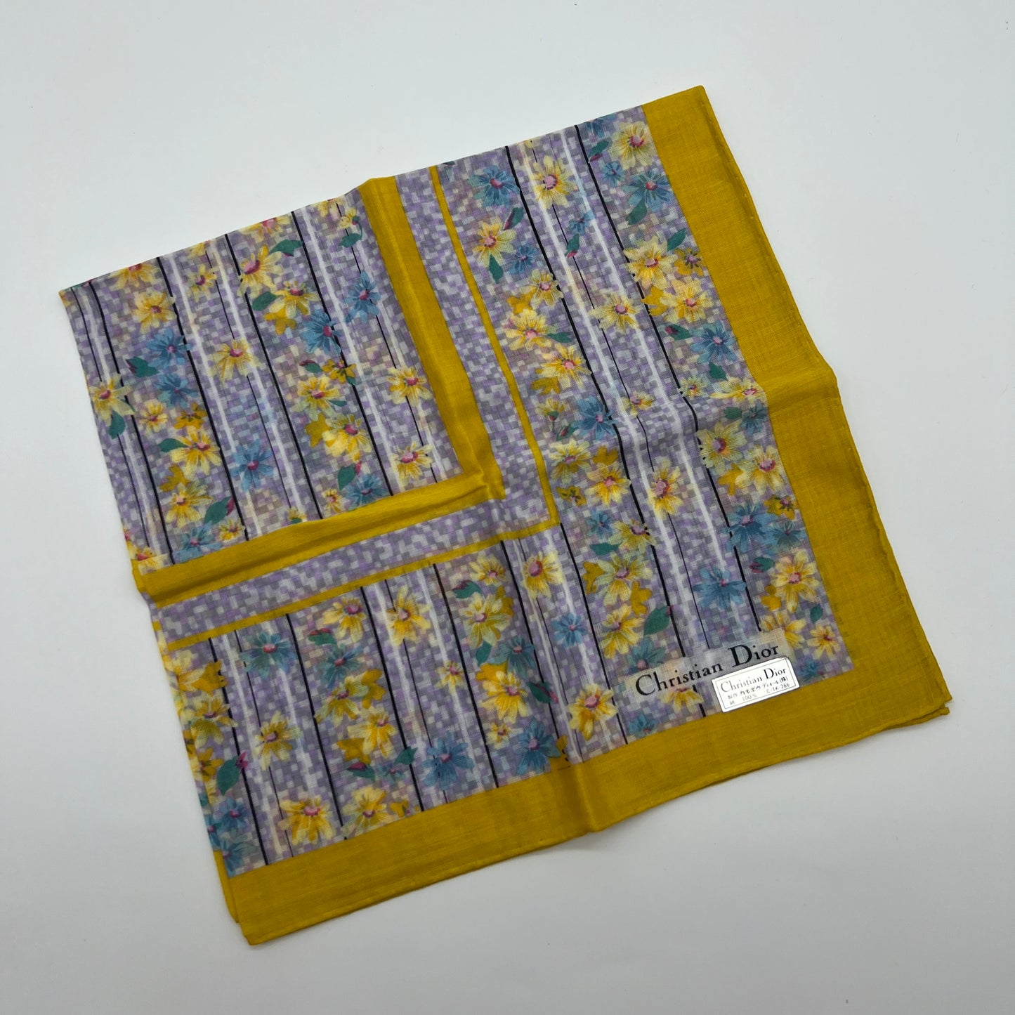 Christian Dior Vintage Unused Handkerchief