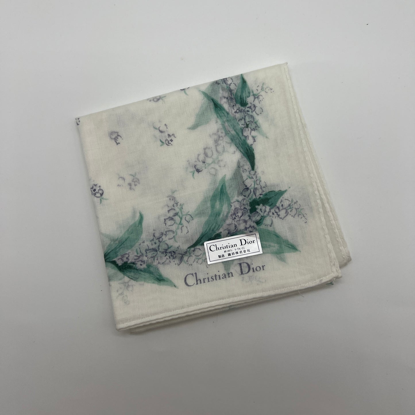 Christian Dior Vintage Unused Handkerchief