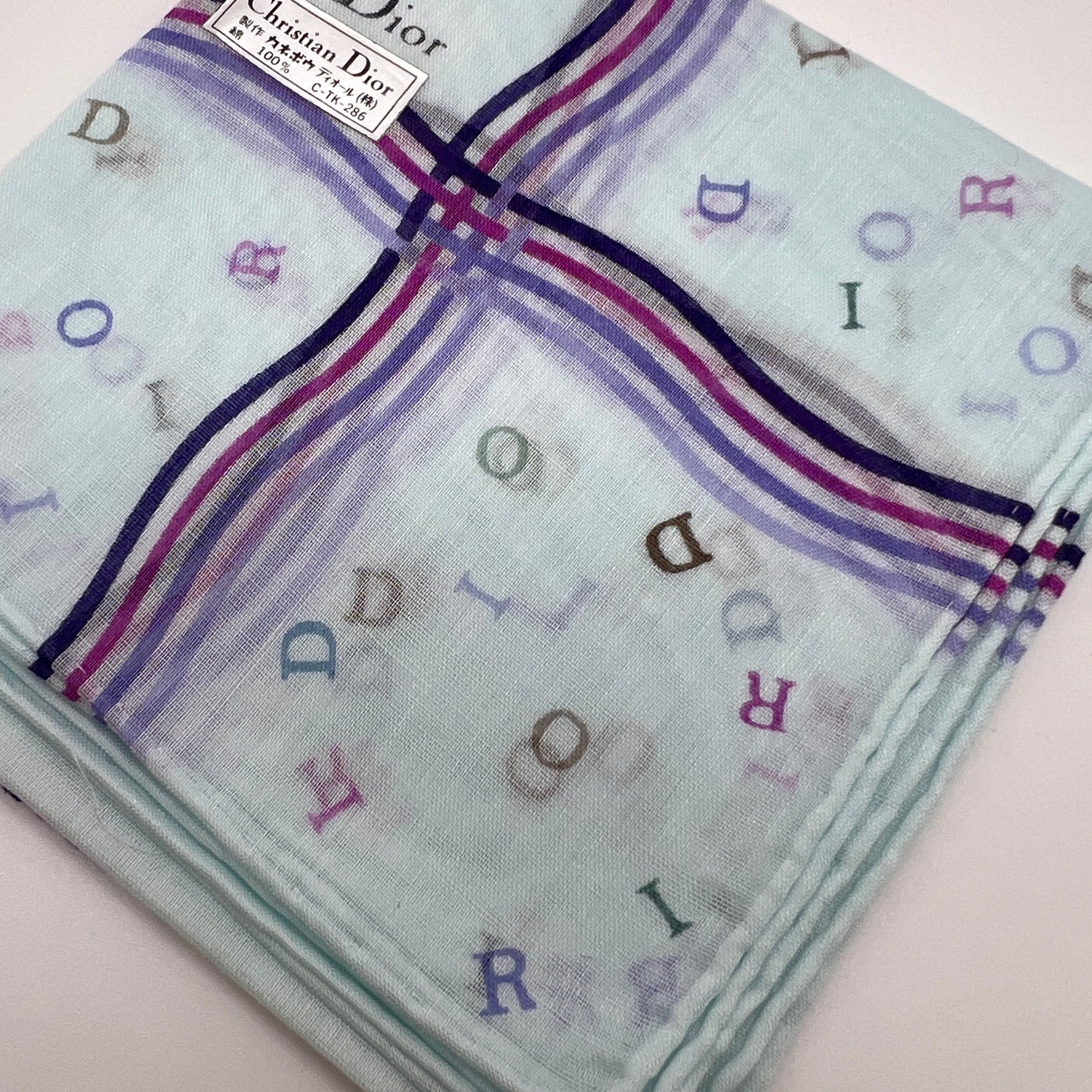 Christian Dior Vintage Unused Handkerchief