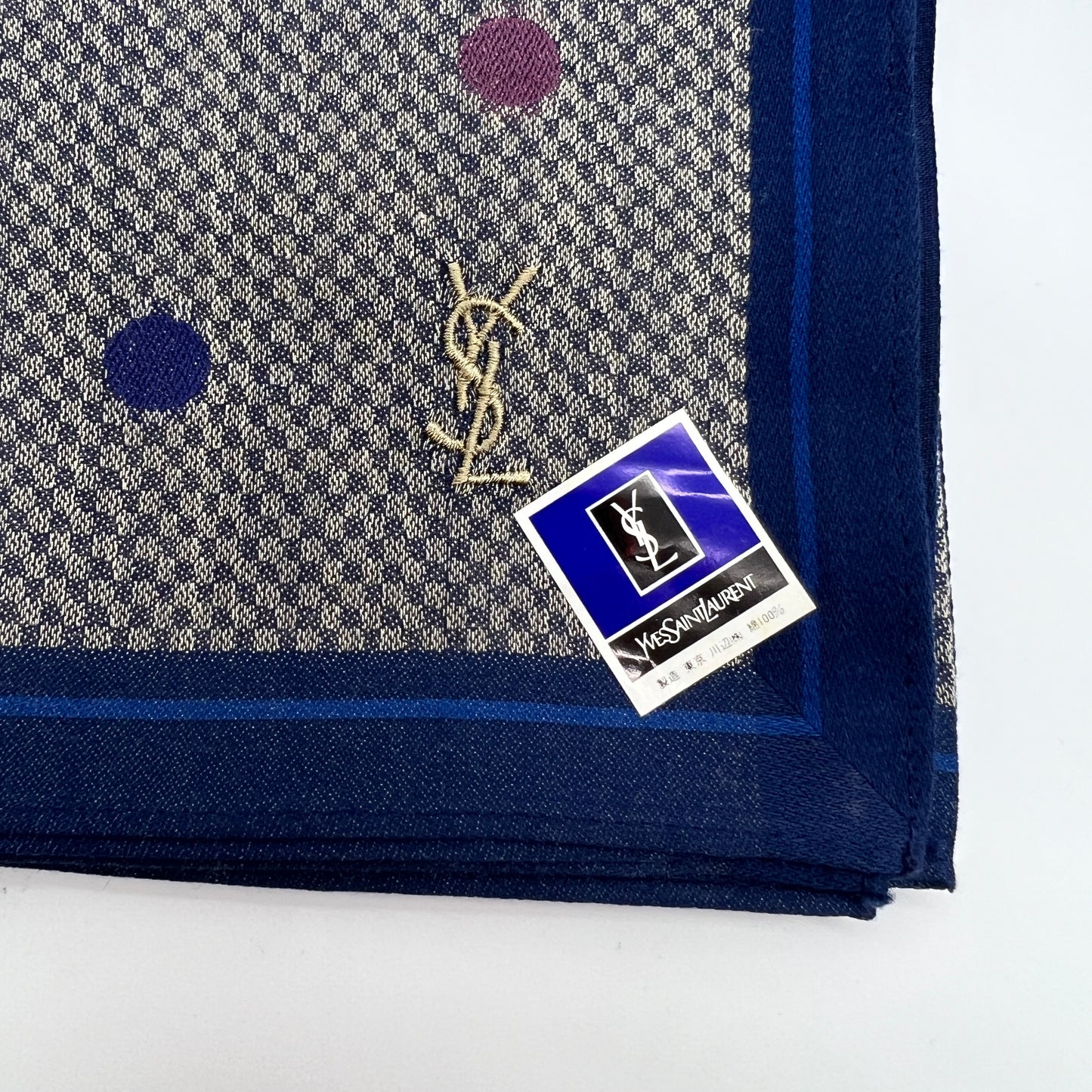 Yves Saint Laurent Vintage Unused Handkerchief