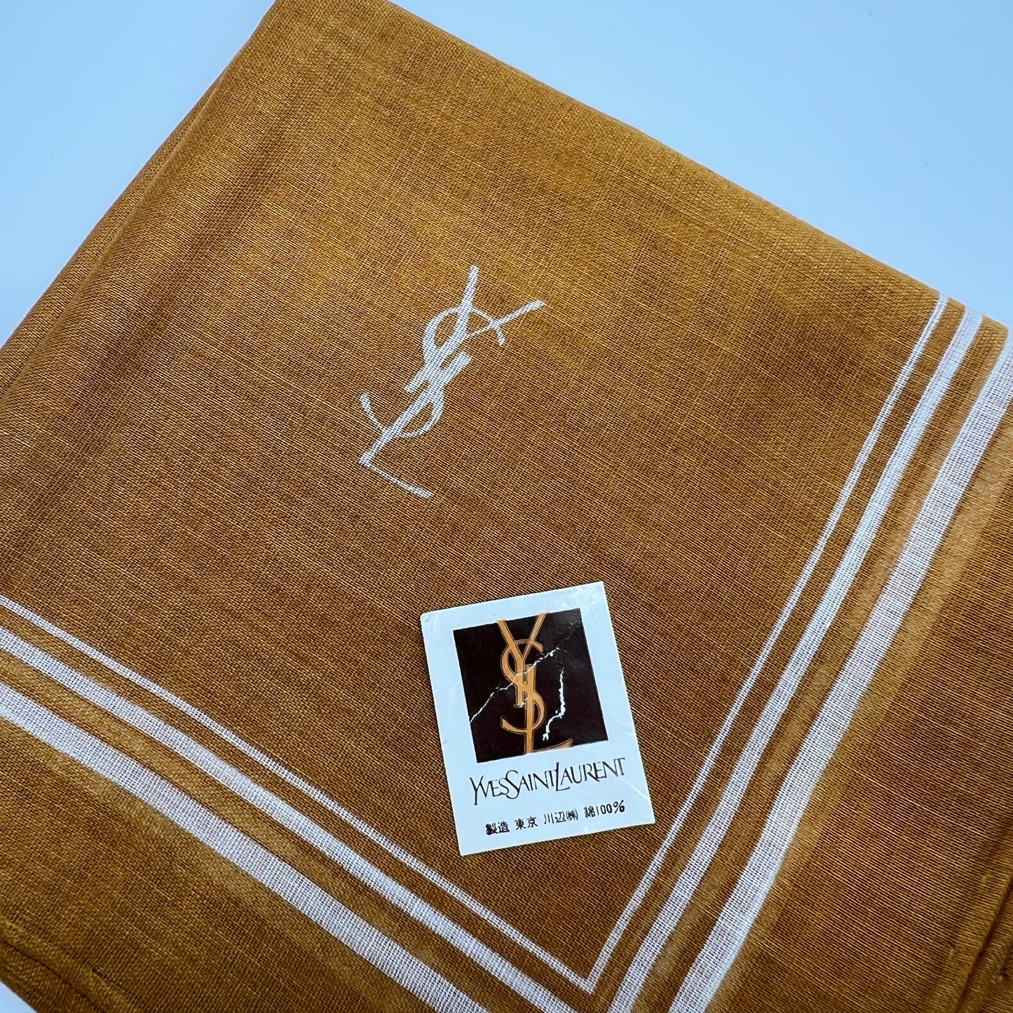 Yves Saint Laurent Vintage Unused Handkerchief