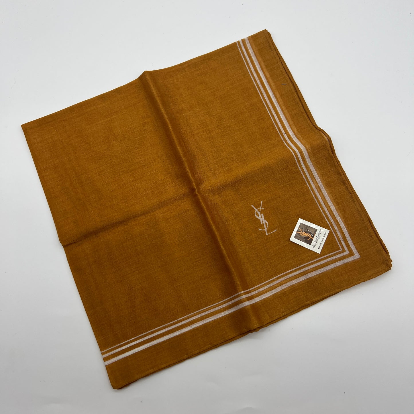 Yves Saint Laurent Vintage Unused Handkerchief