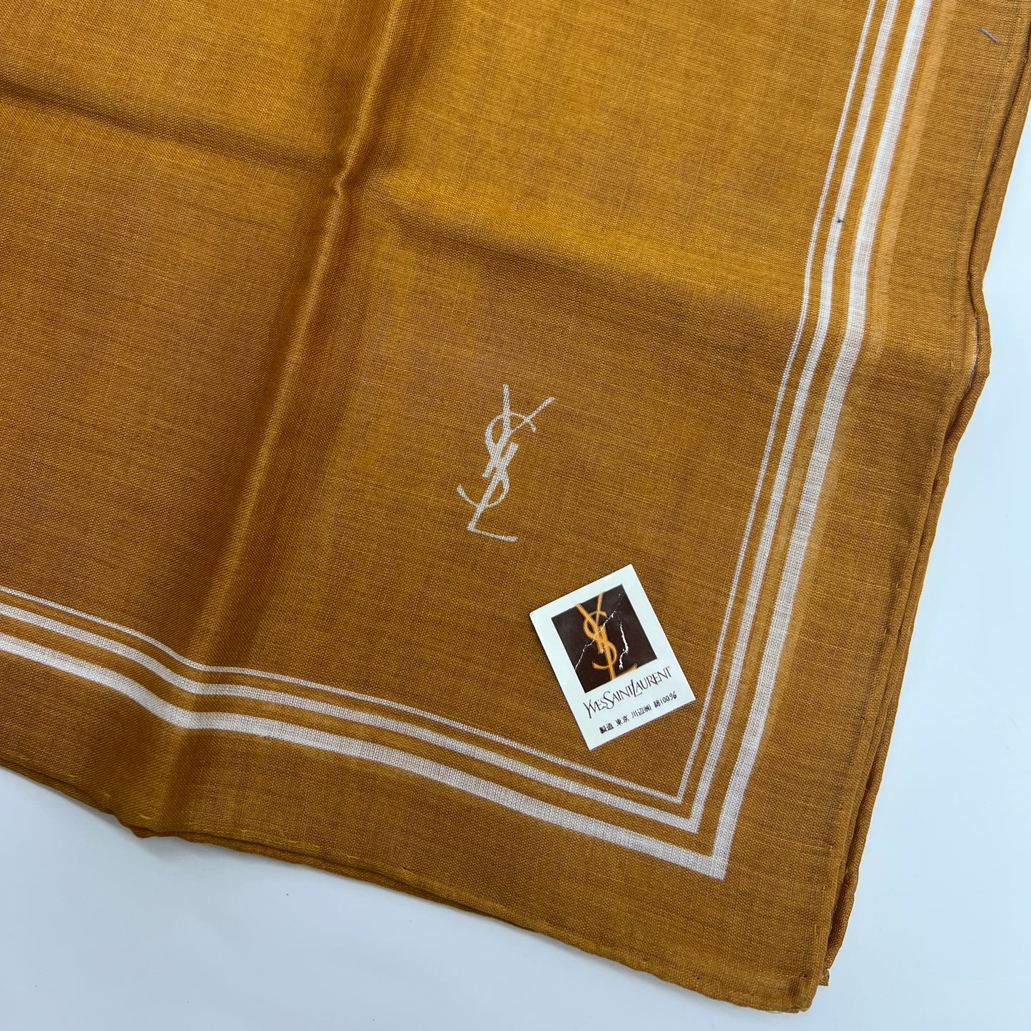 Yves Saint Laurent Vintage Unused Handkerchief