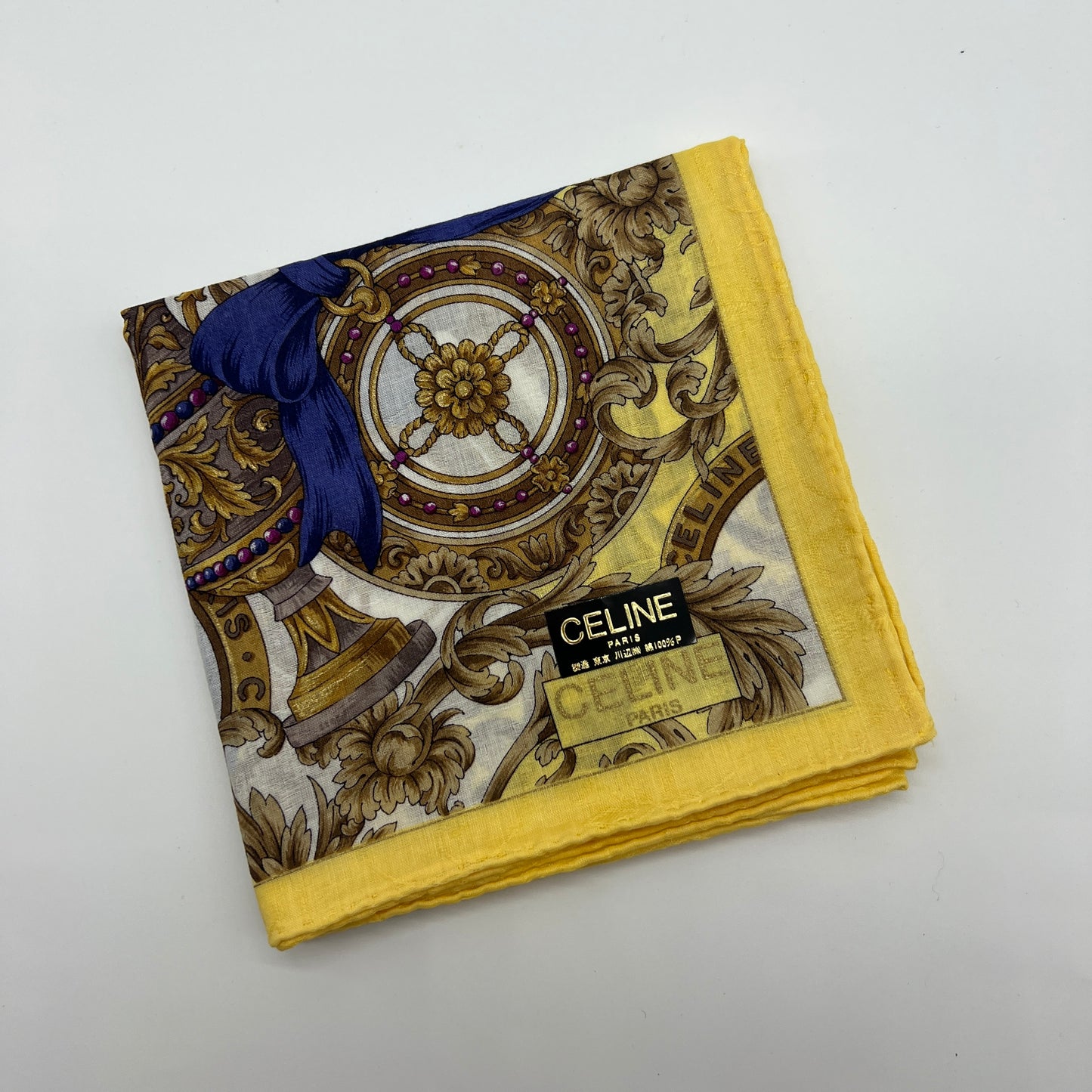 Celine Vintage Unused Handkerchief