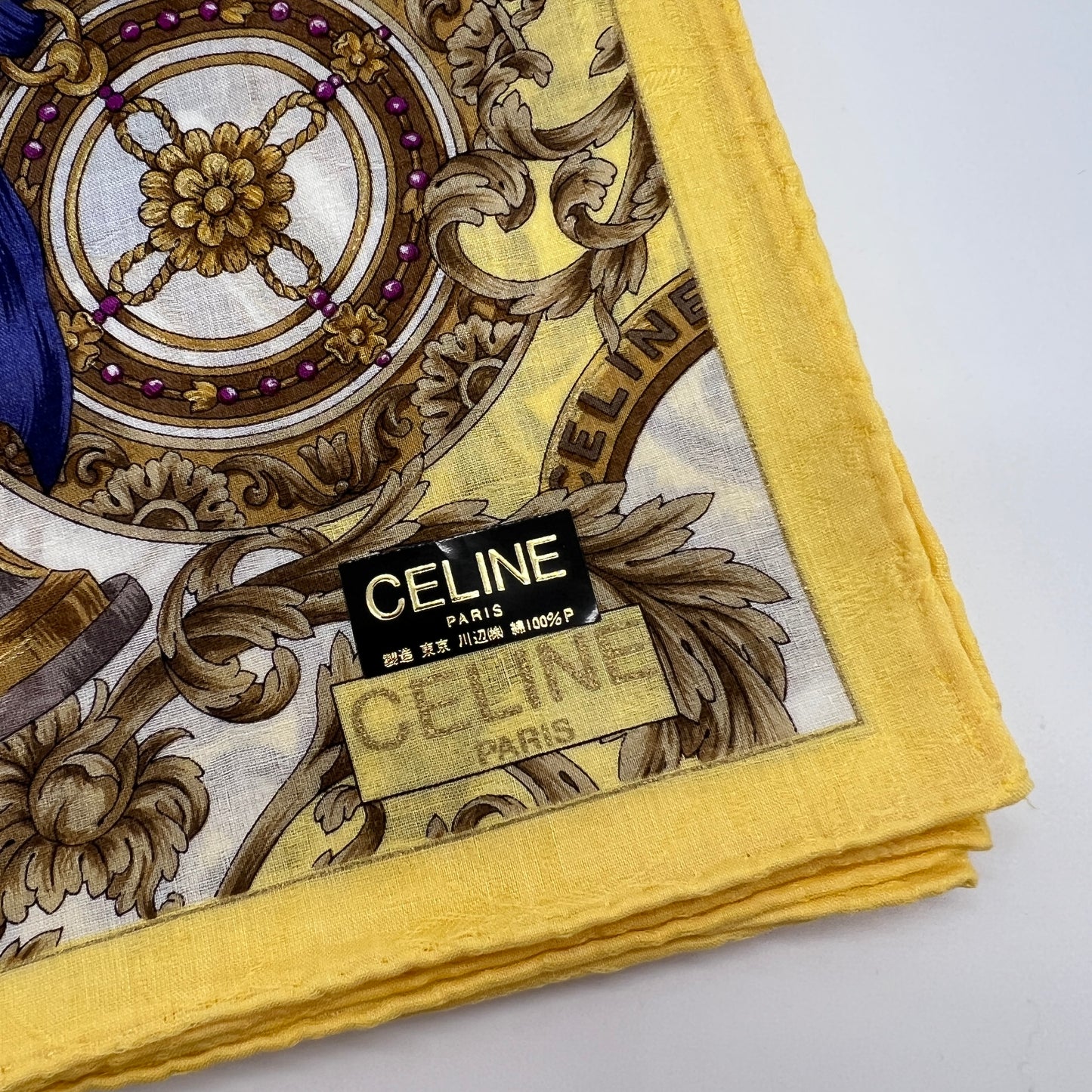 Celine Vintage Unused Handkerchief