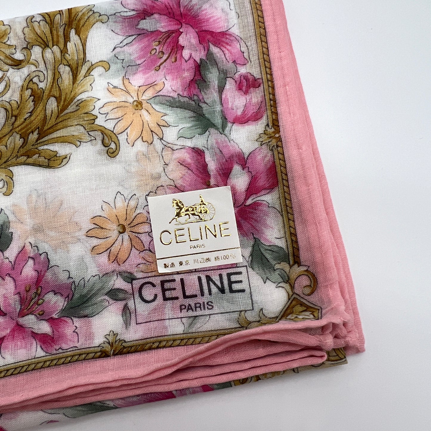 Celine Vintage Unused Handkerchief