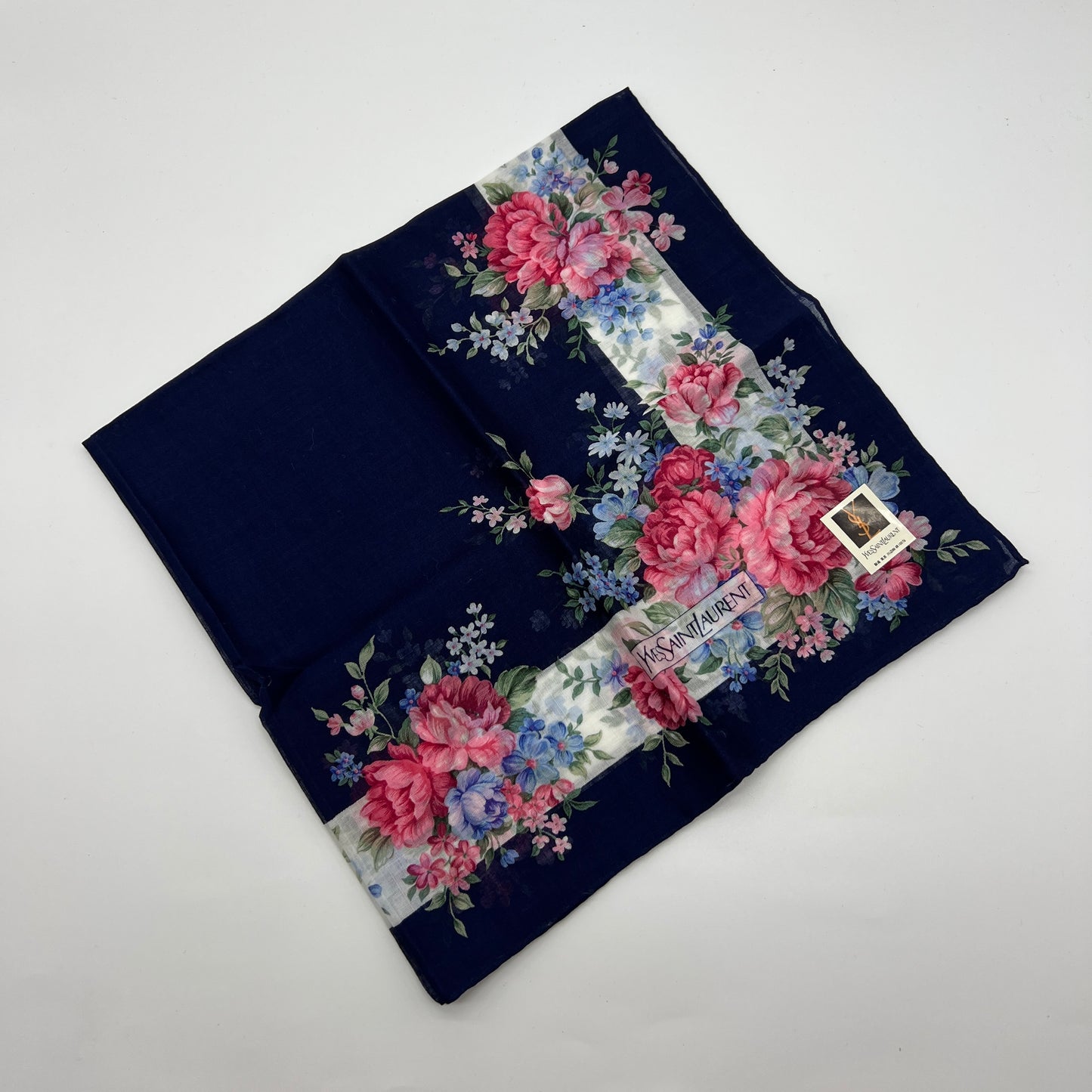 Yves Saint Laurent Vintage Unused Handkerchief