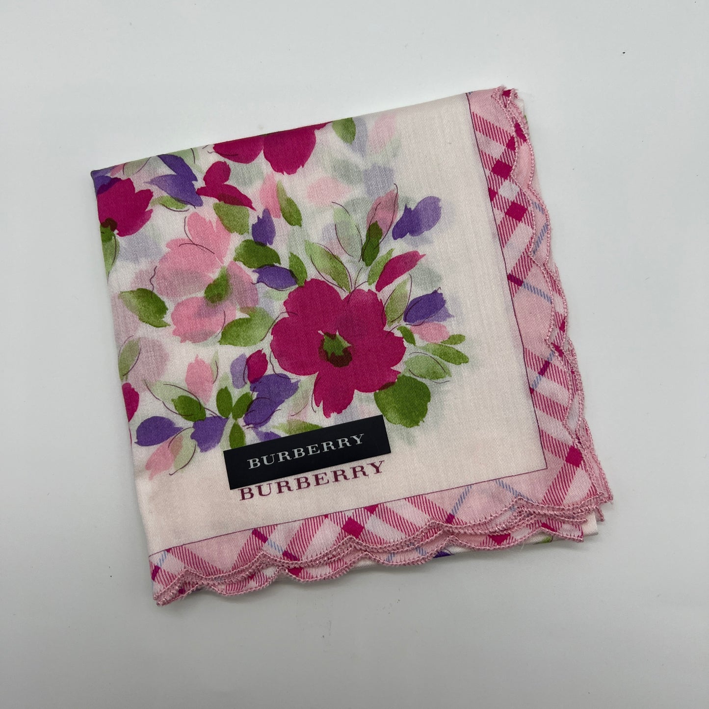 Burberry Vintage Unused Handkerchief