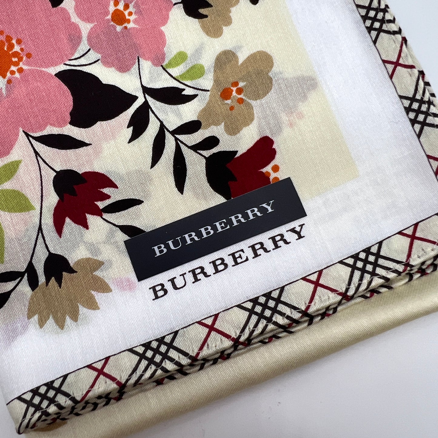 Burberry Vintage Unused Handkerchief