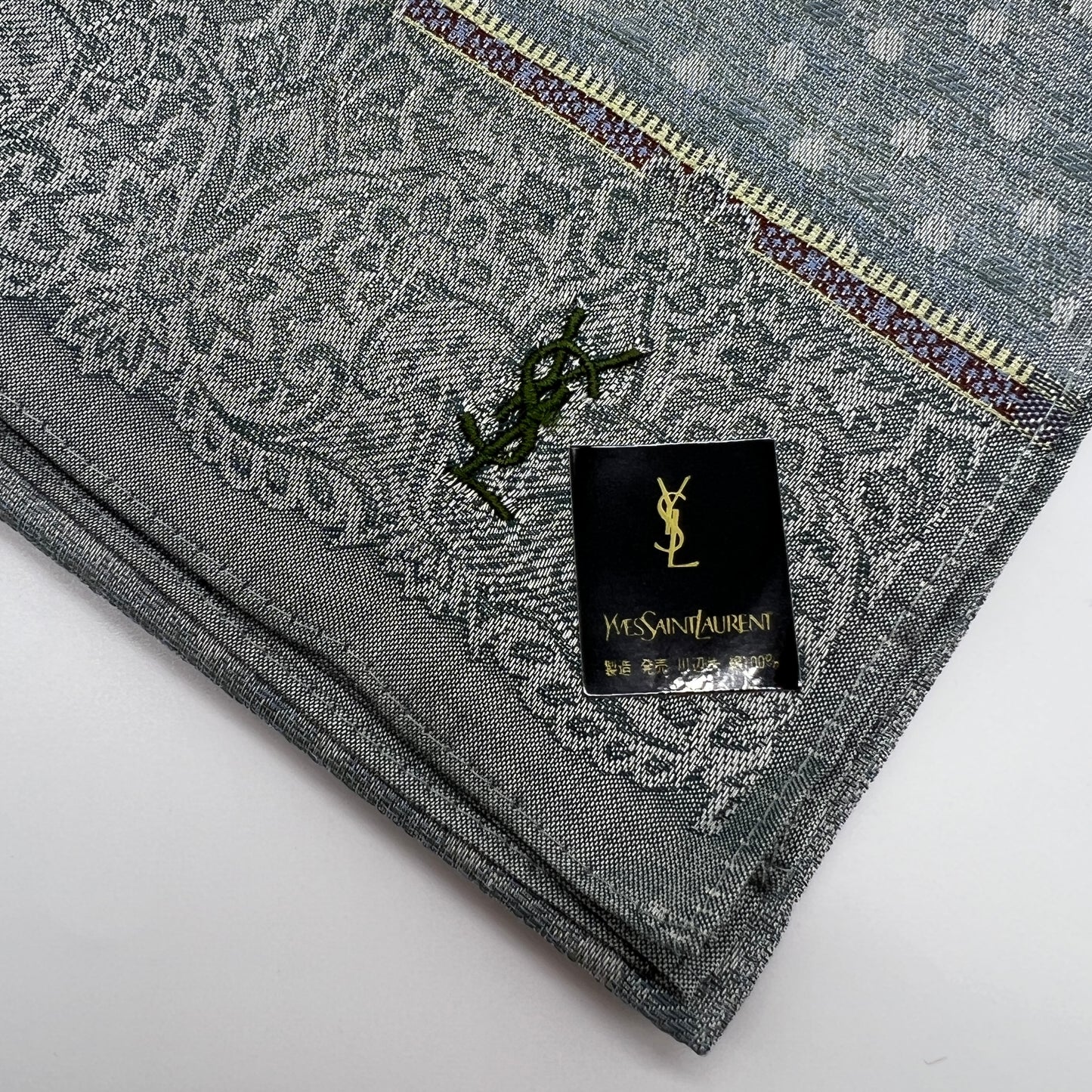 Yves Saint Laurent Vintage Unused Handkerchief