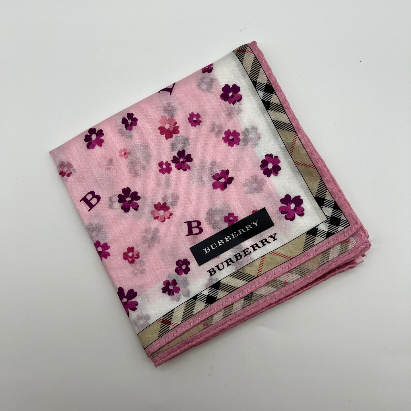 Burberry Vintage Unused Handkerchief