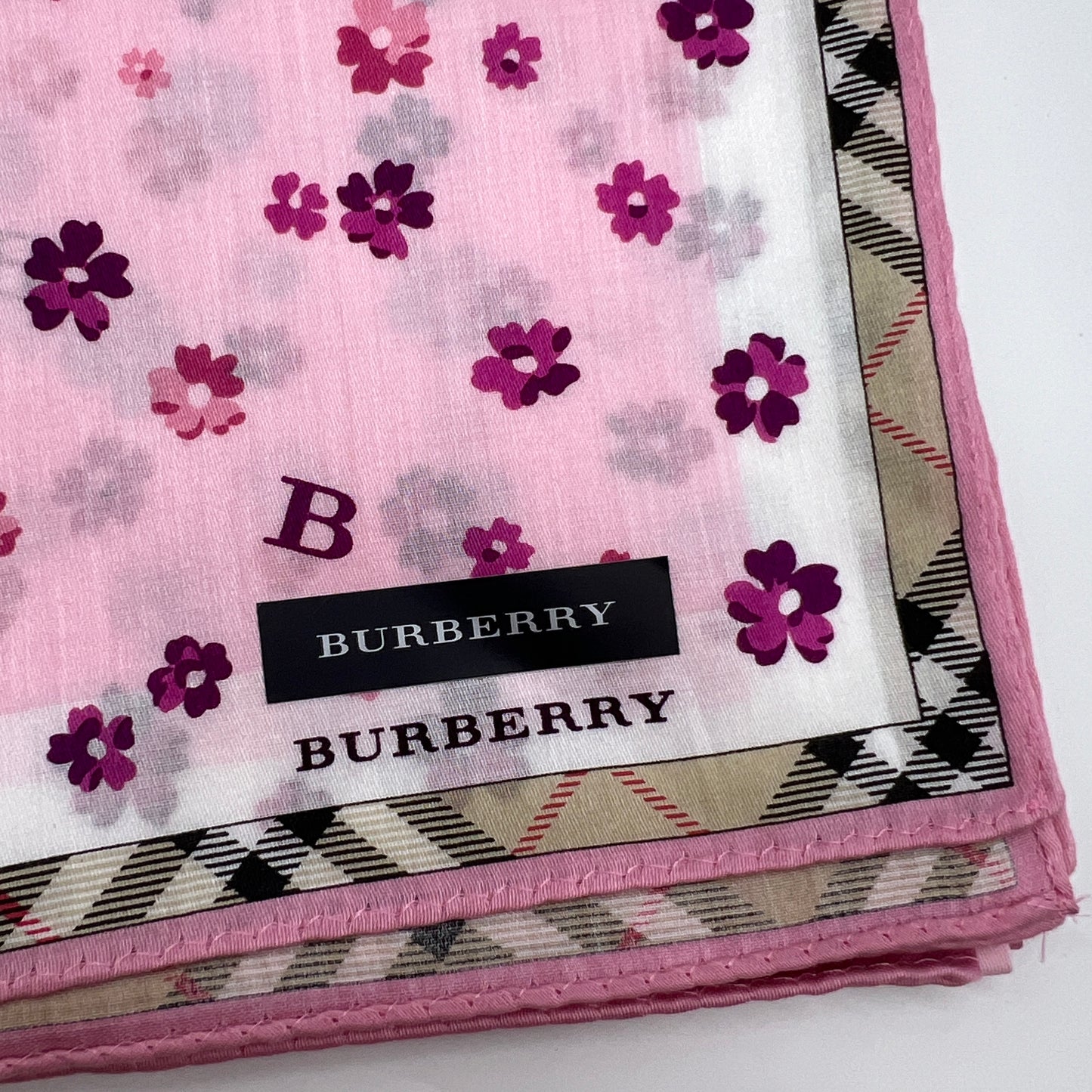 Burberry Vintage Unused Handkerchief